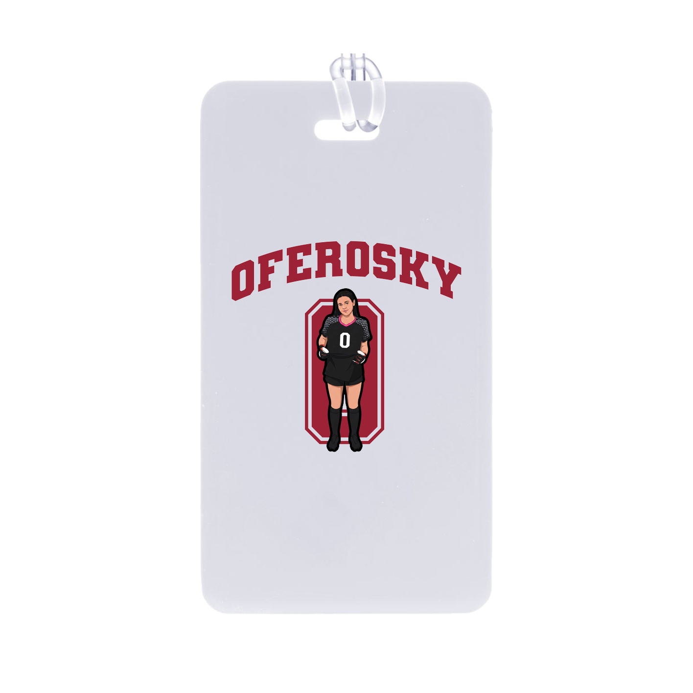 Bag Tag — Number in Classic