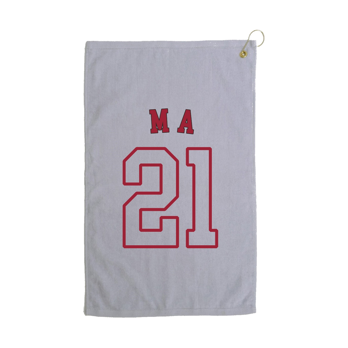 Golf Towel — Shirsey Arch in Grey