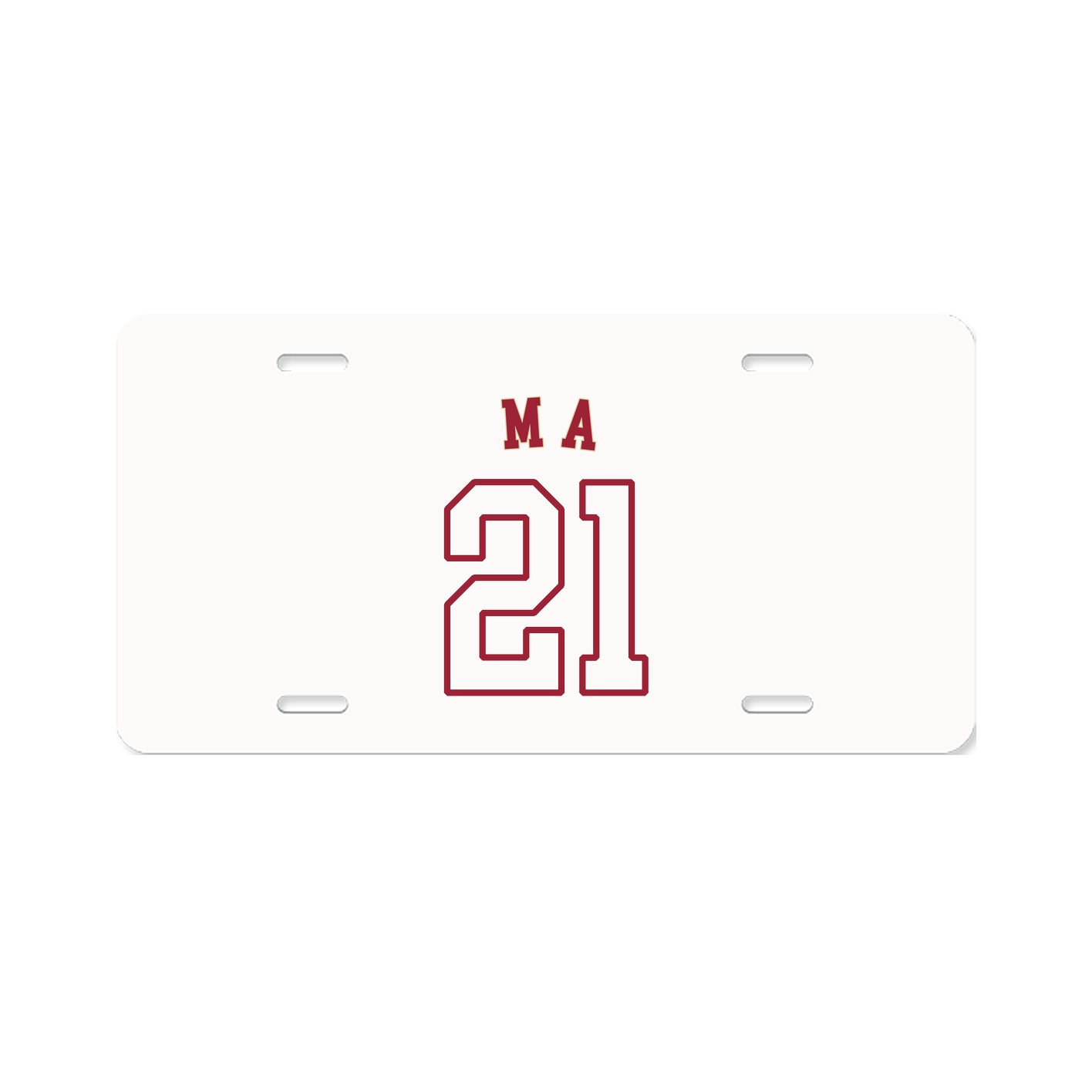License Plate — Shirsey Arch in Classic