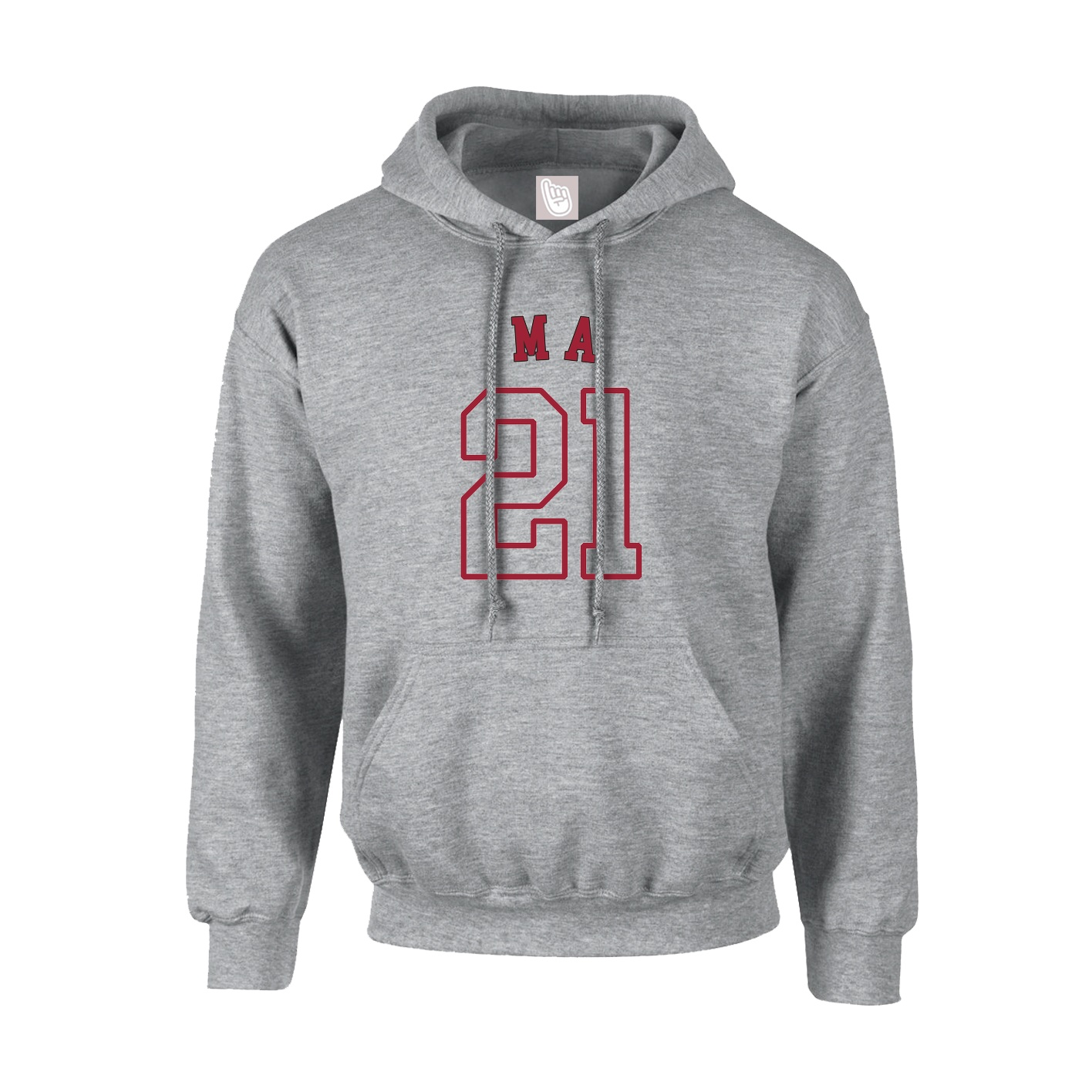 Hoodie — Shirsey Arch in Grey