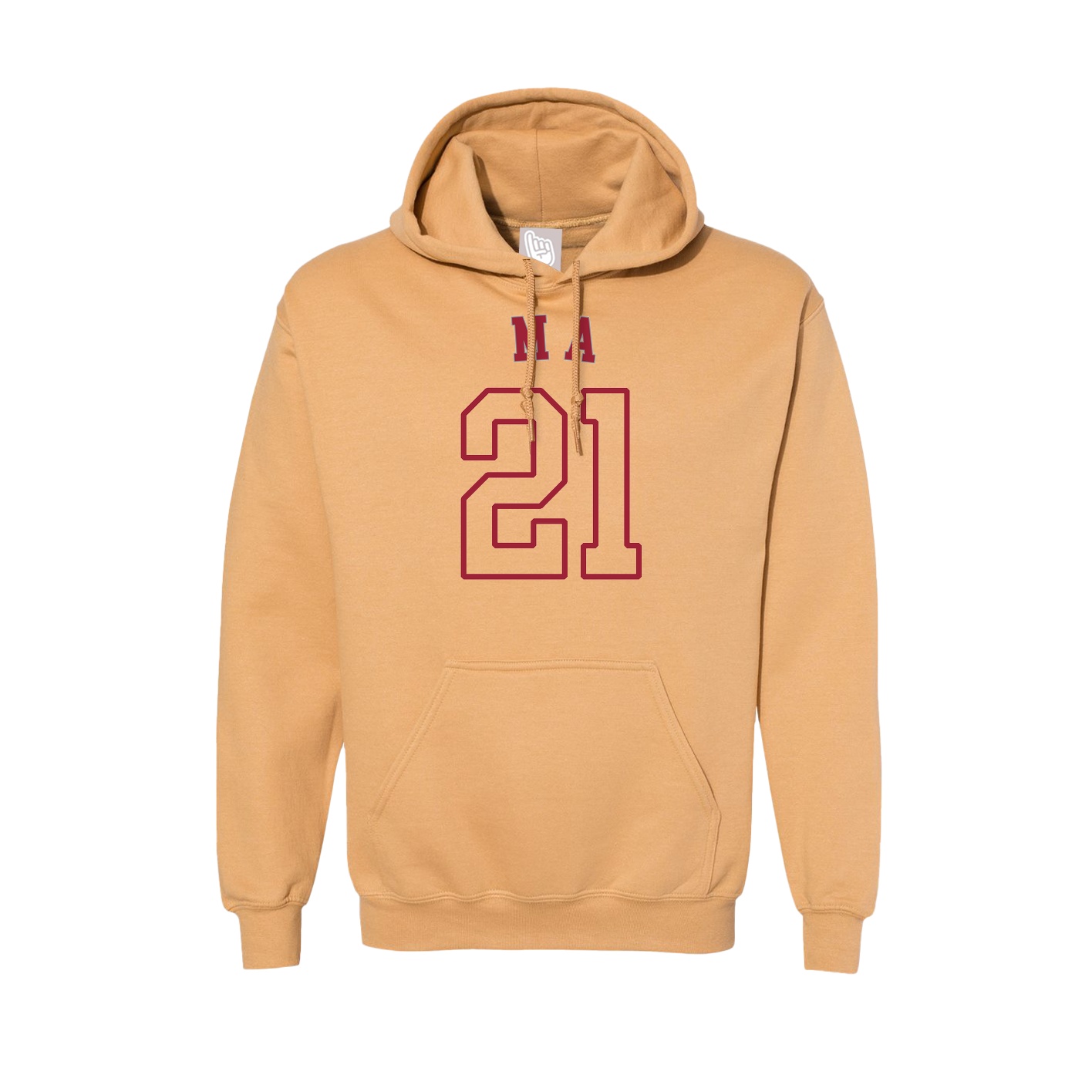 Hoodie — Shirsey Arch in Vegas Gold