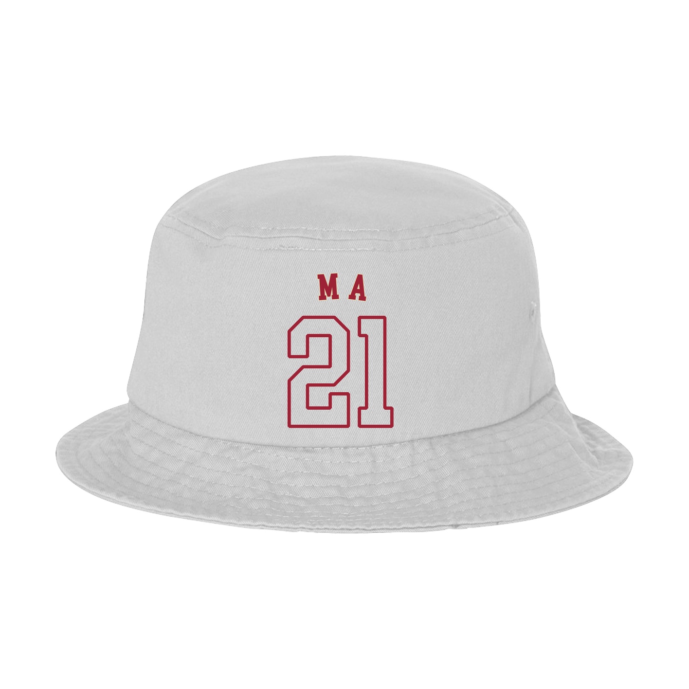 Bucket Cap — Shirsey Arch in White