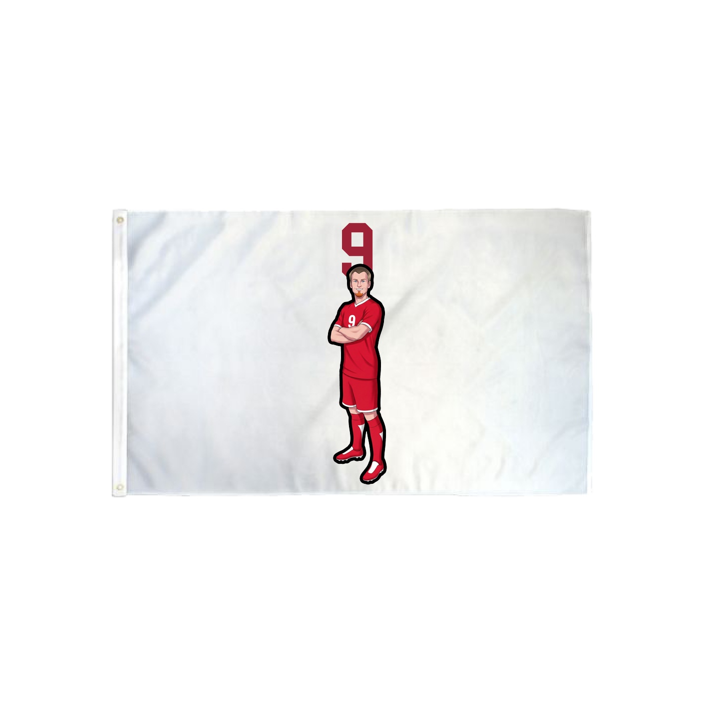 3x5 Flag — Number Top in Classic