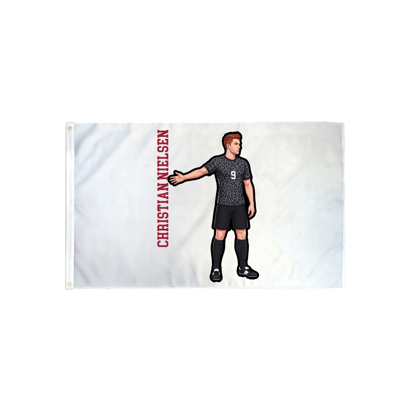 3x5 Flag — Name Vertical in Classic
