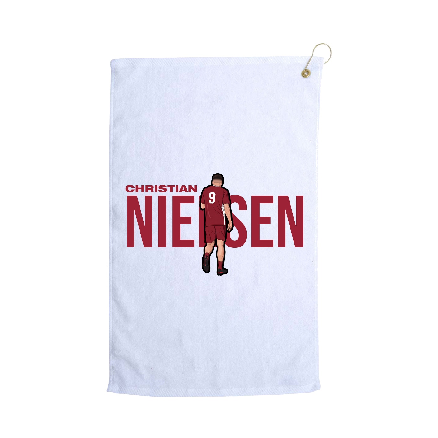 Golf Towel — Player Name in White