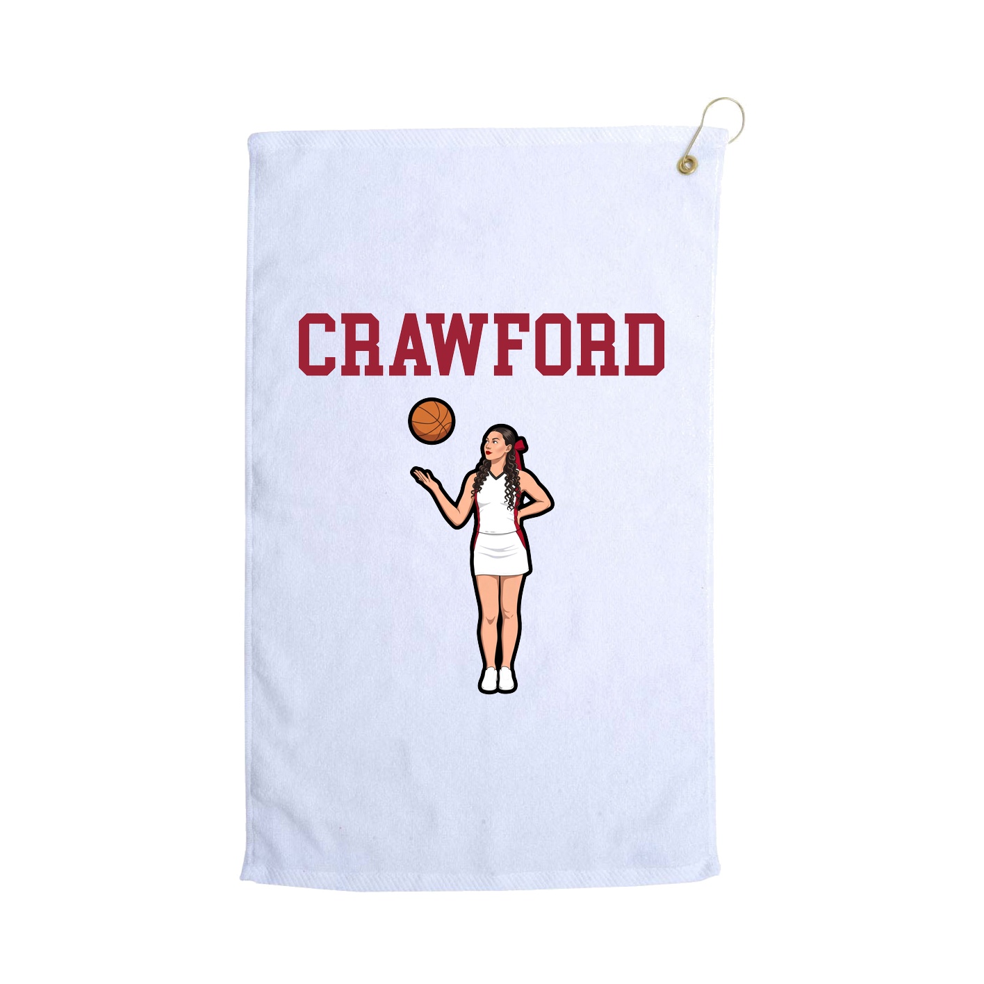 Golf Towel — Shirsey in White