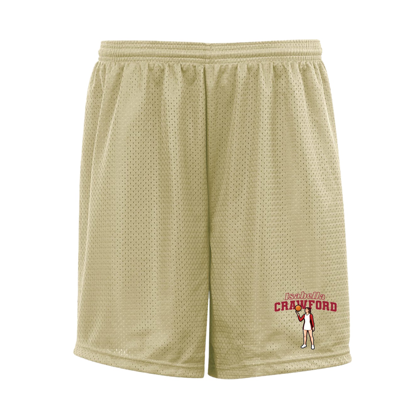 Shorts — Name Arch in Vegas Gold