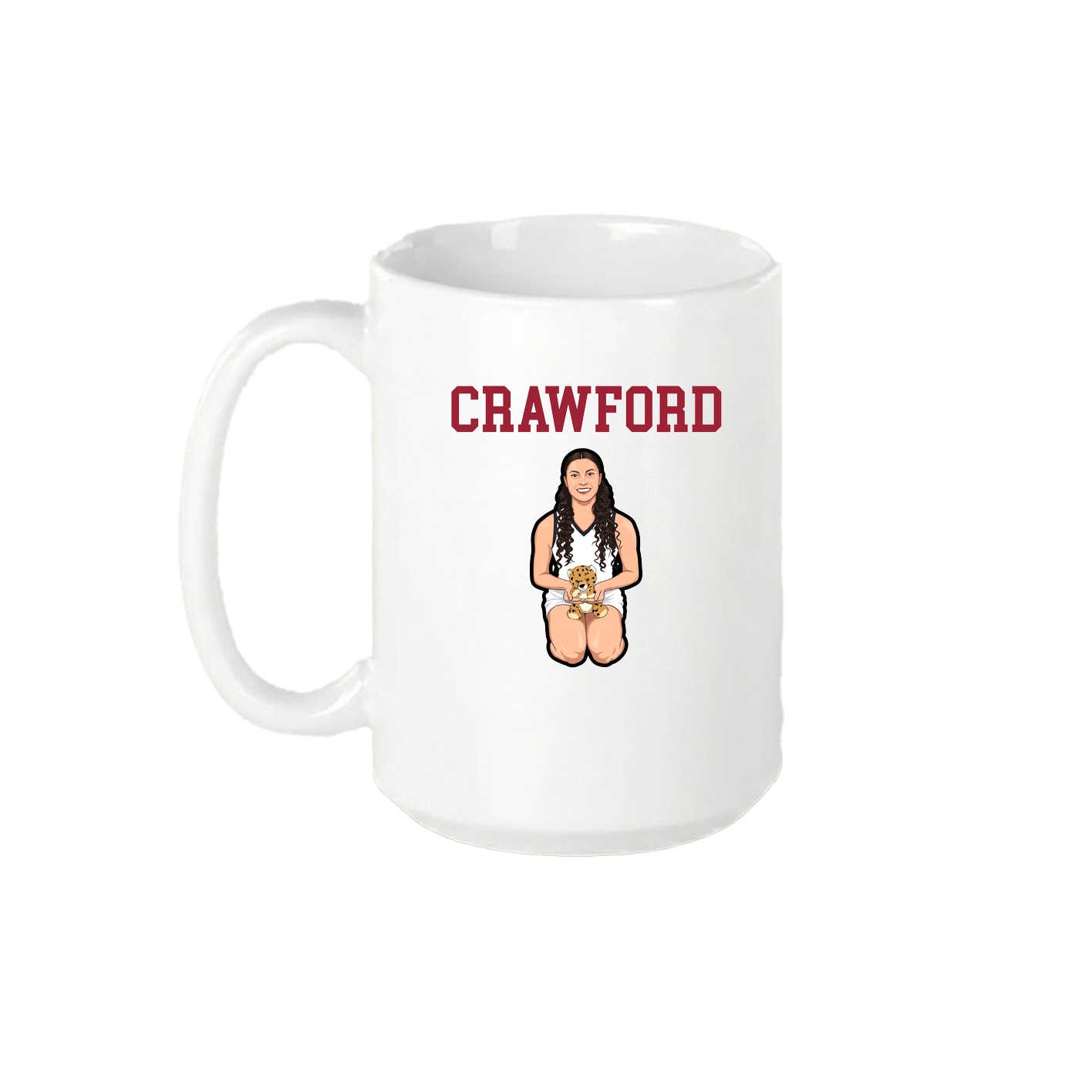 15oz Coffee Mug — Shirsey in White