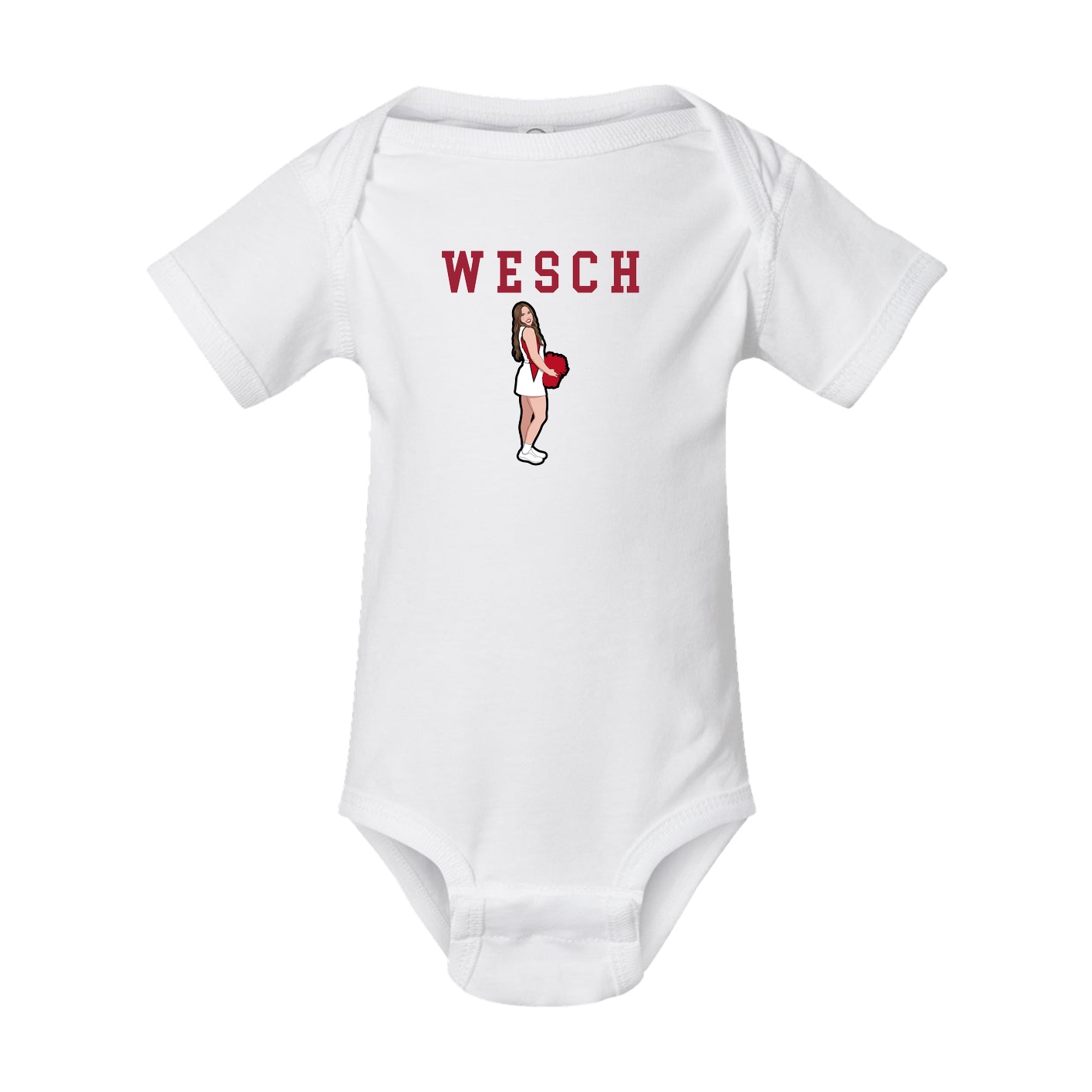 Baby Onesie — Shirsey in White