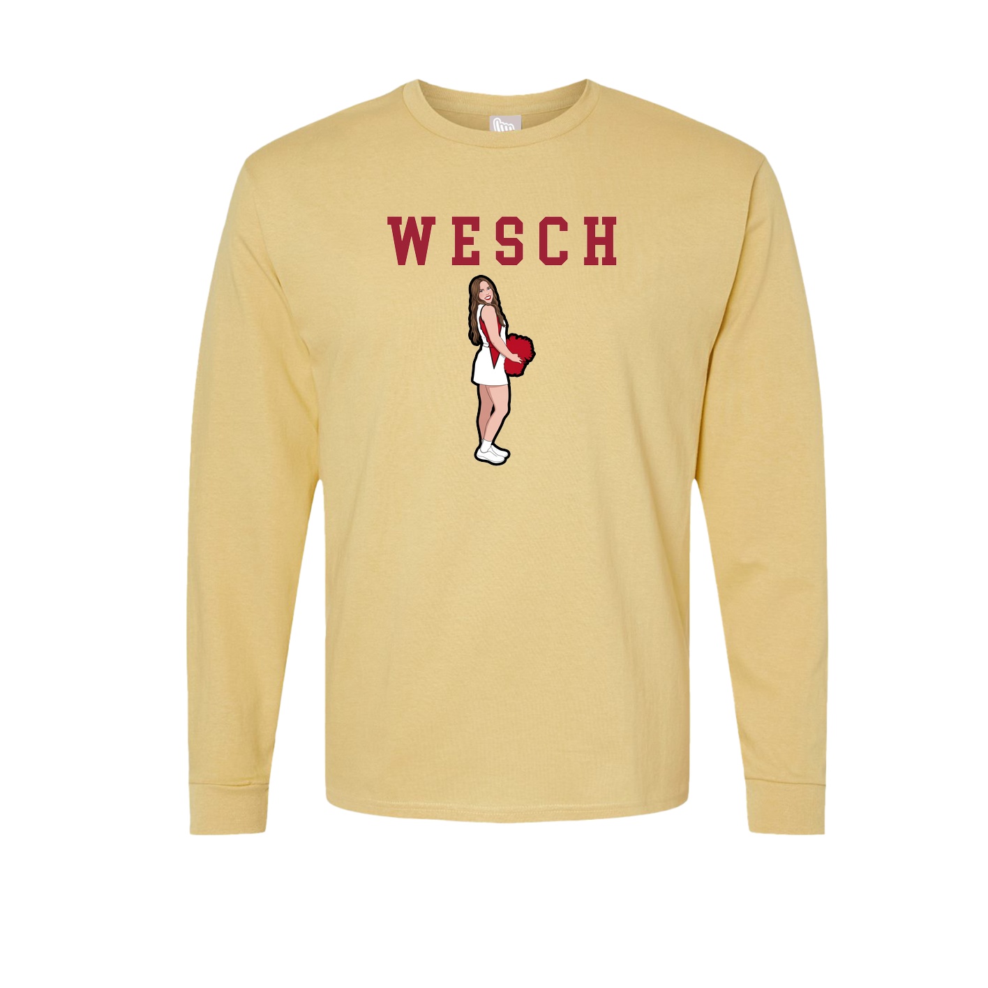 Long Sleeve Tee — Shirsey in Vegas Gold