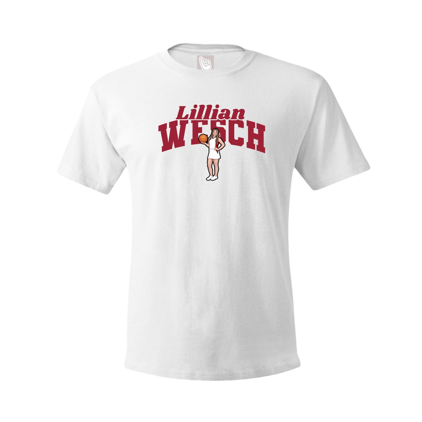 Tee — Signature Arch in White