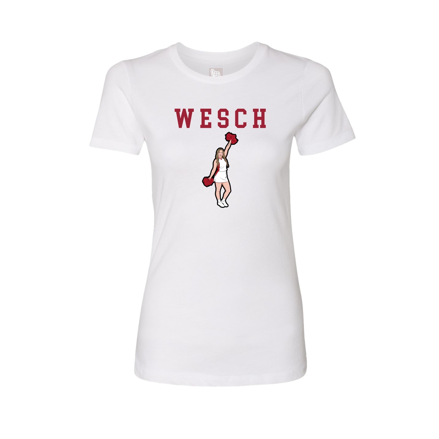 Fitted Women's Tee — Shirsey in White