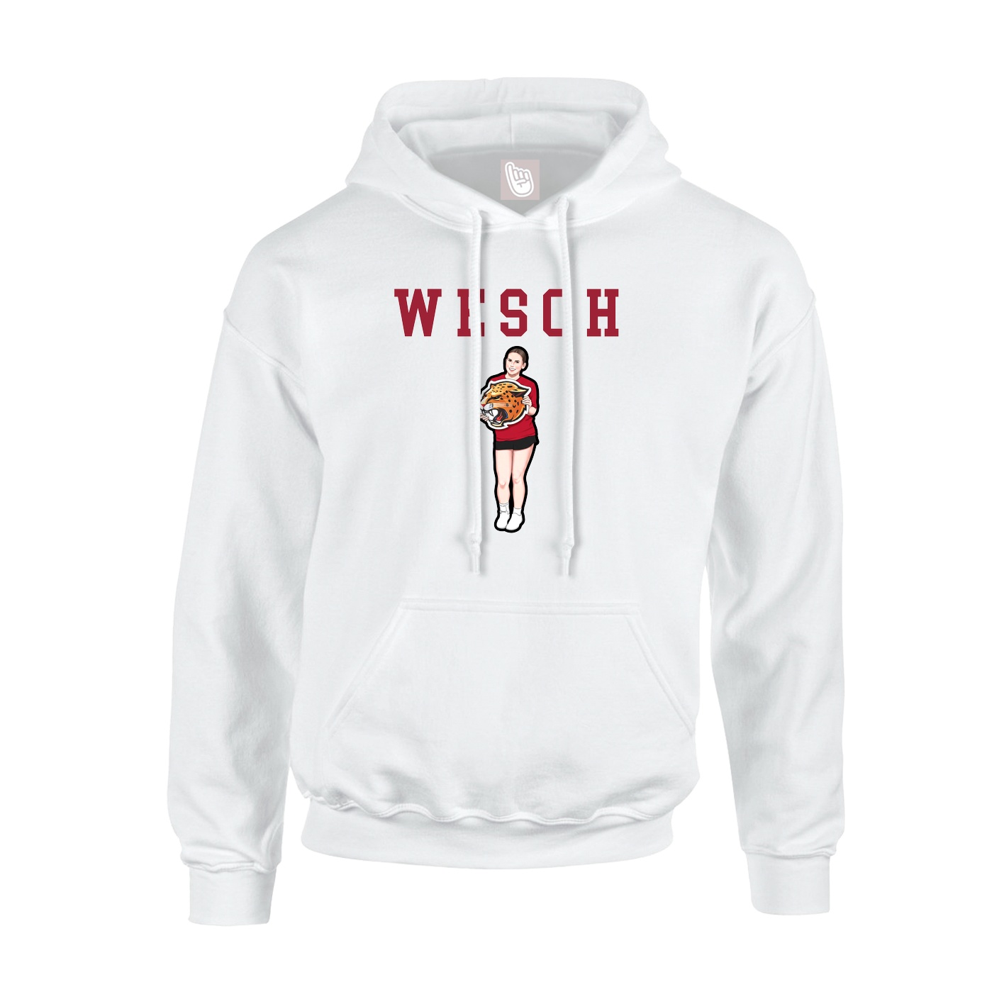 Youth Hoodie — Shirsey in White