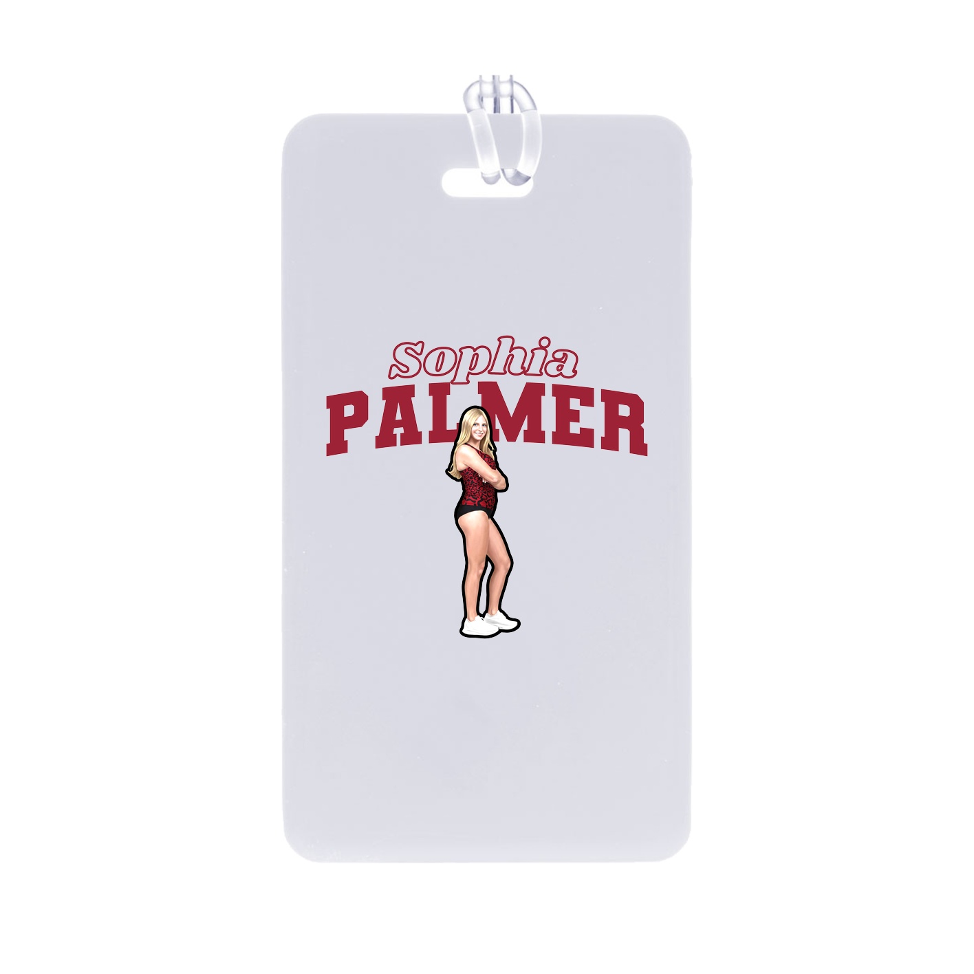 Bag Tag — Name Arch in Classic