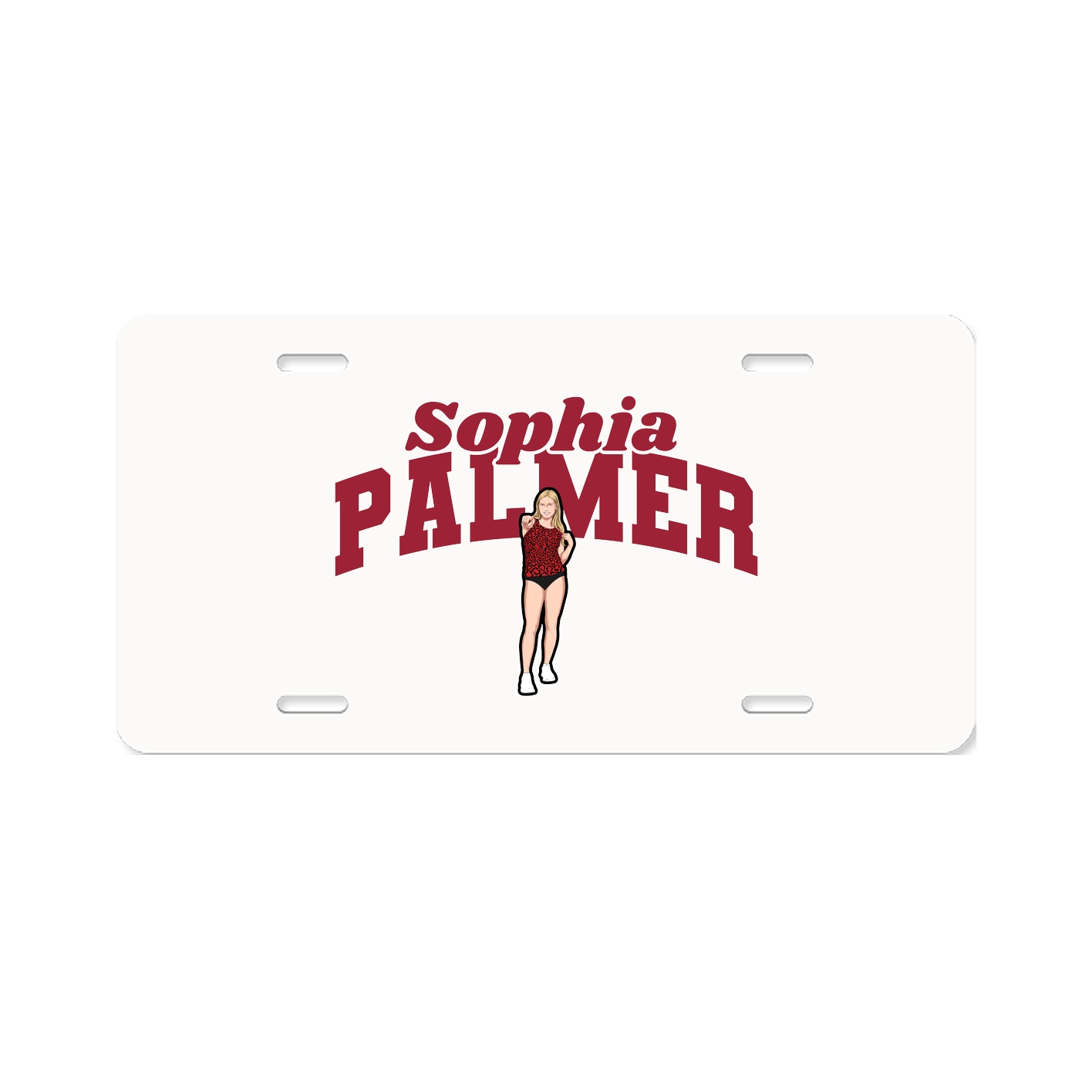 License Plate — Signature Arch in Classic
