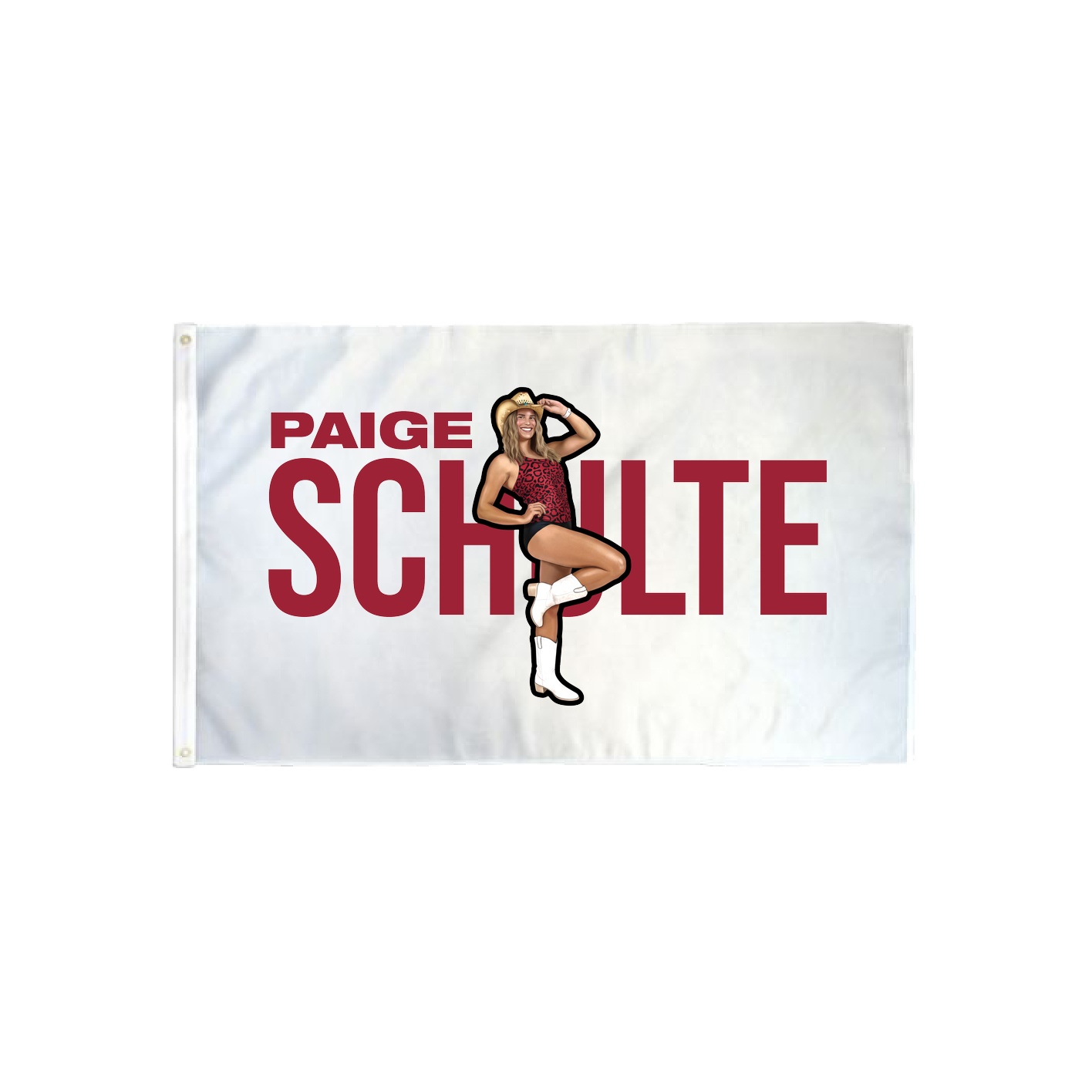 3x5 Flag — Player Name in Classic