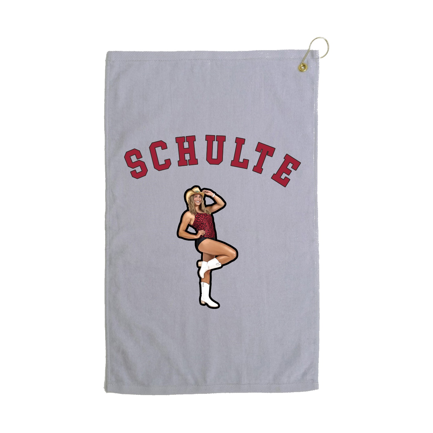 Golf Towel — Shirsey Arch in Grey