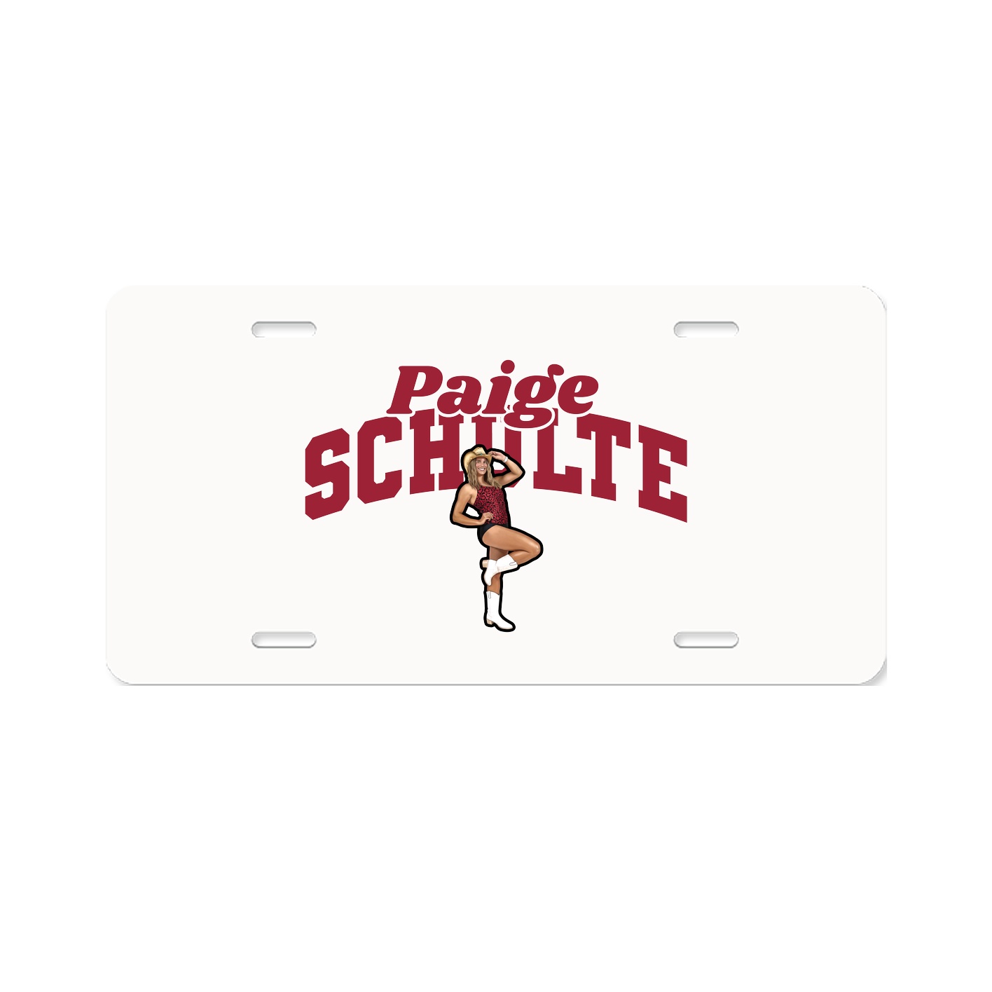 License Plate — Signature Arch in Classic