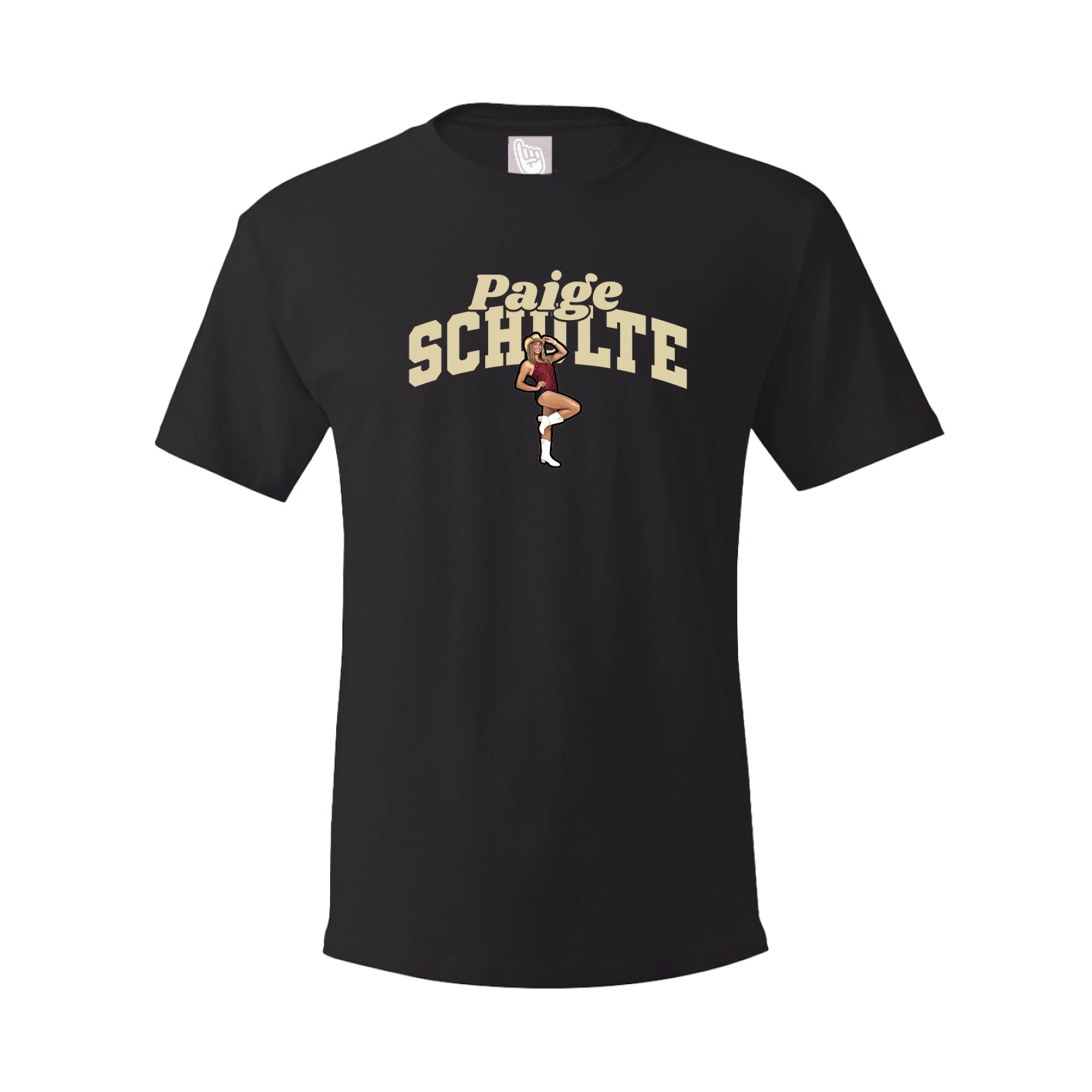 Tee — Signature Arch in Black