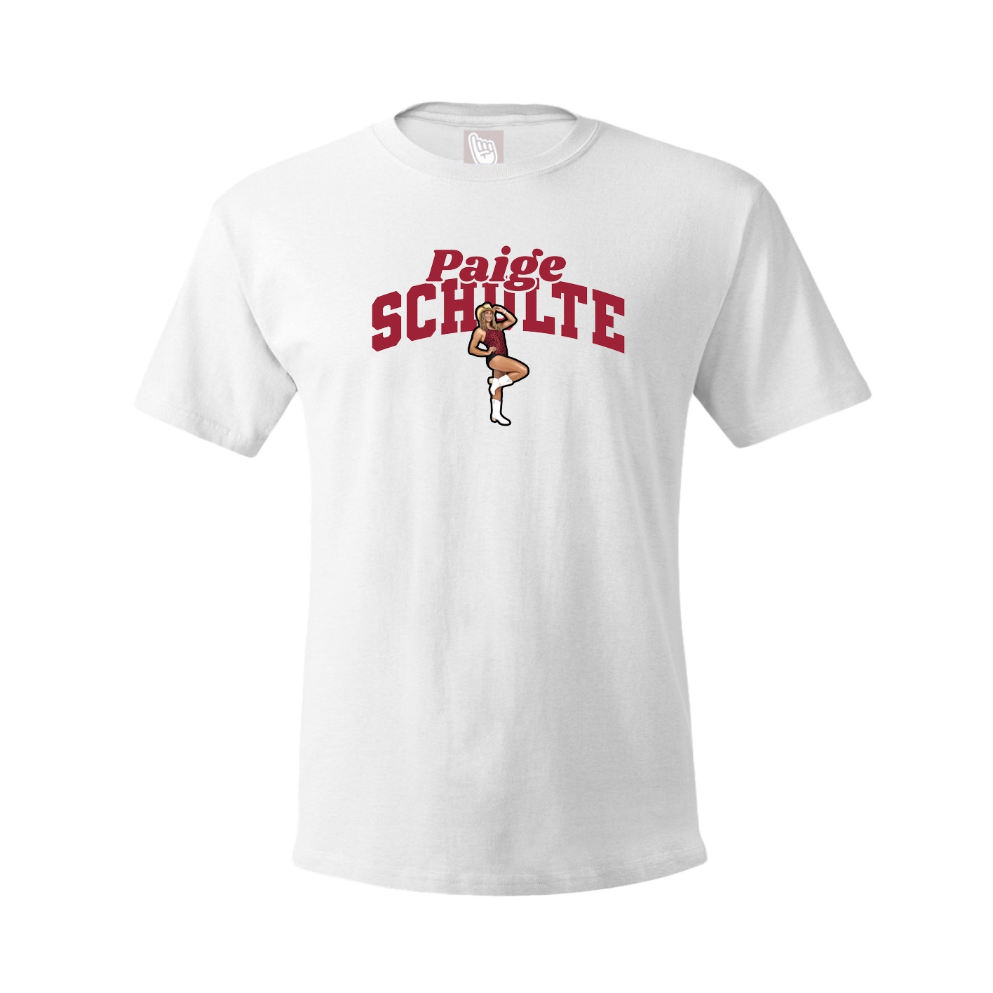Youth Tee — Signature Arch in White