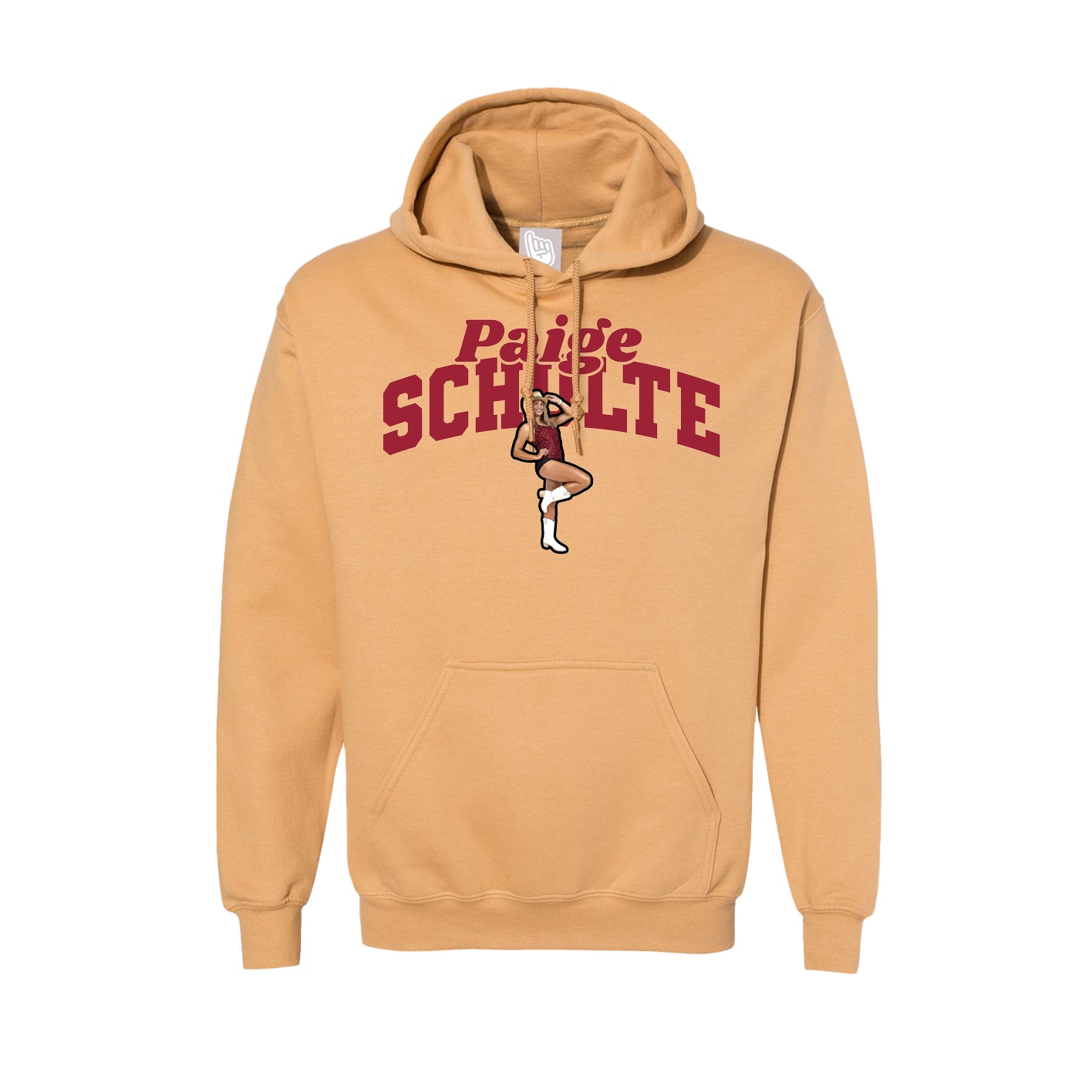 Hoodie — Signature Arch in Vegas Gold