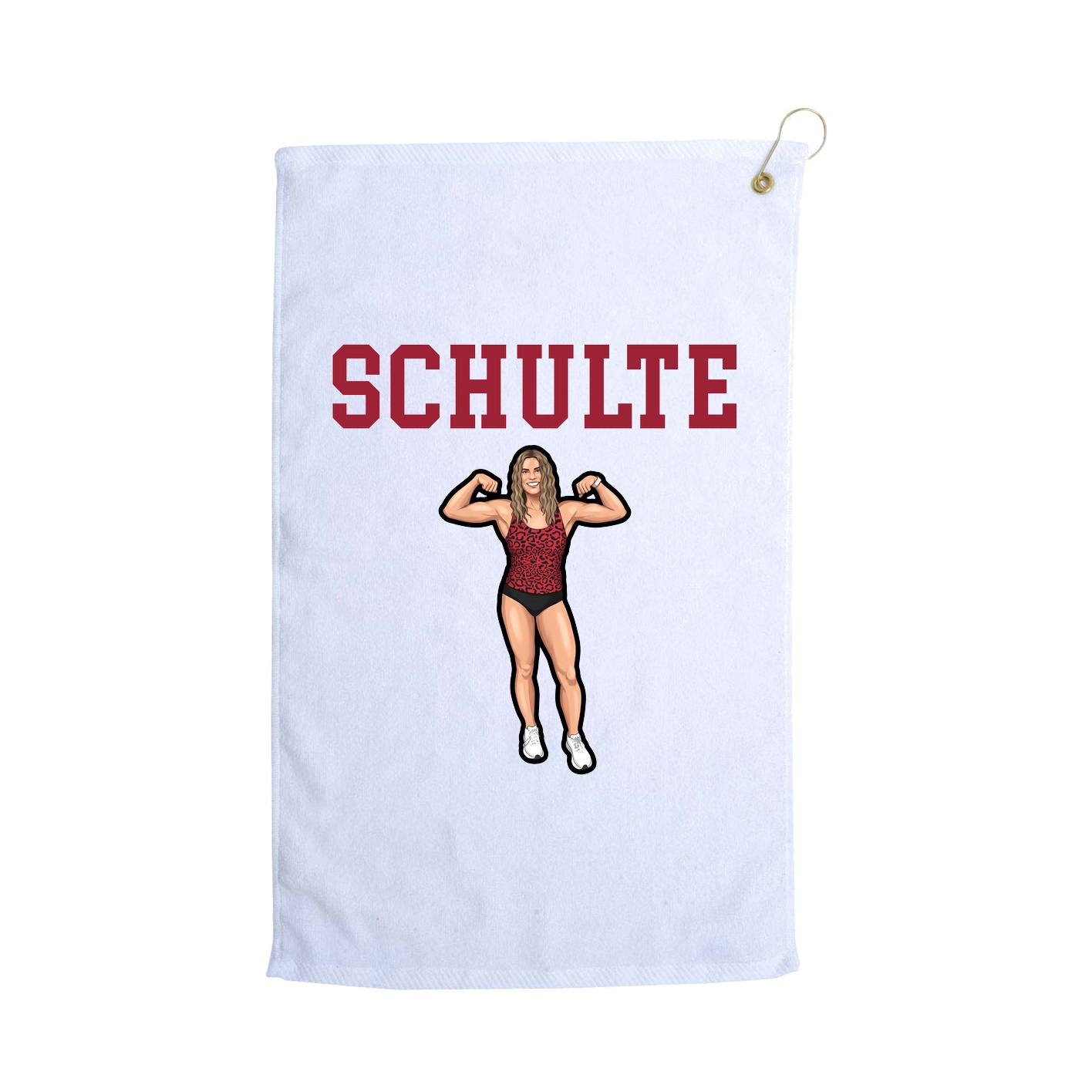 Golf Towel — Shirsey in White