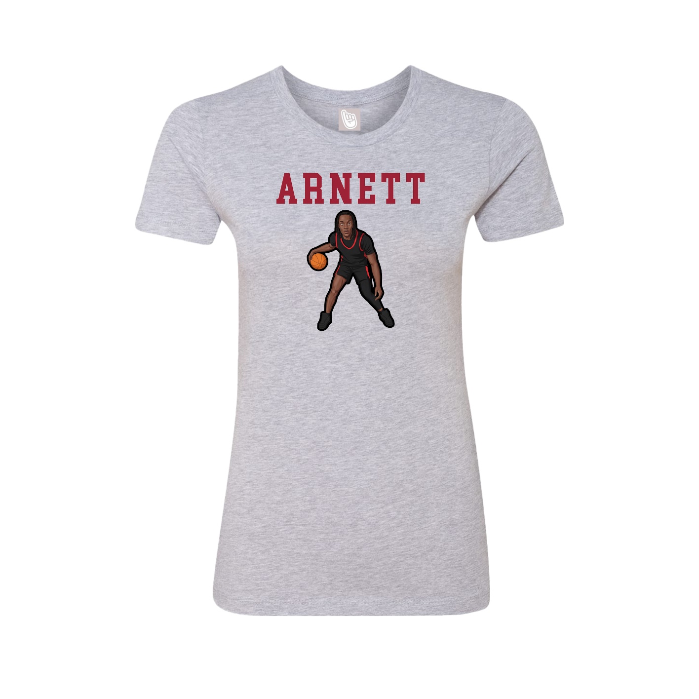 Fitted Women's Tee — Shirsey in Grey