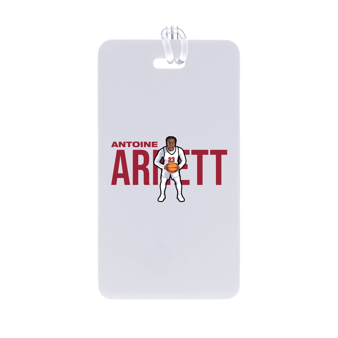 Bag Tag — Player Name in Classic