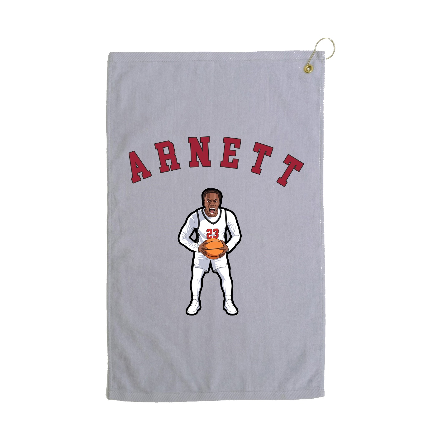 Golf Towel — Shirsey Arch in Grey