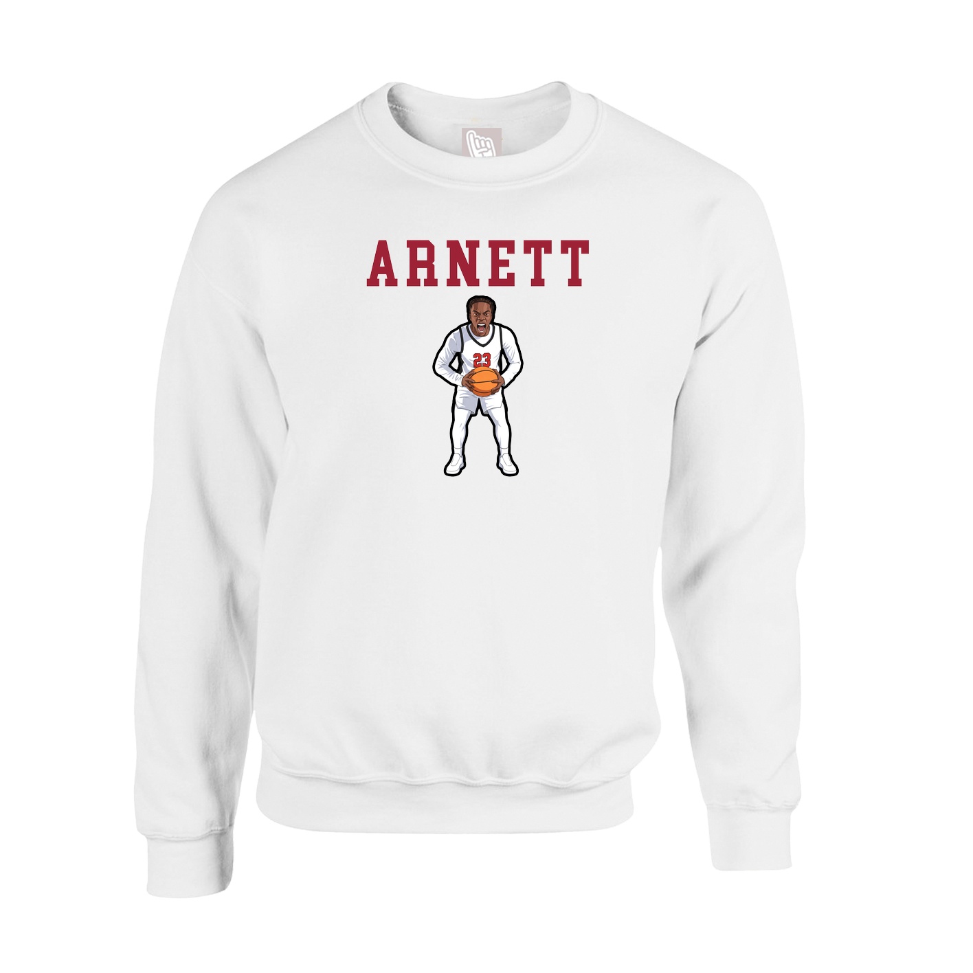 Fleece Crew — Shirsey in White