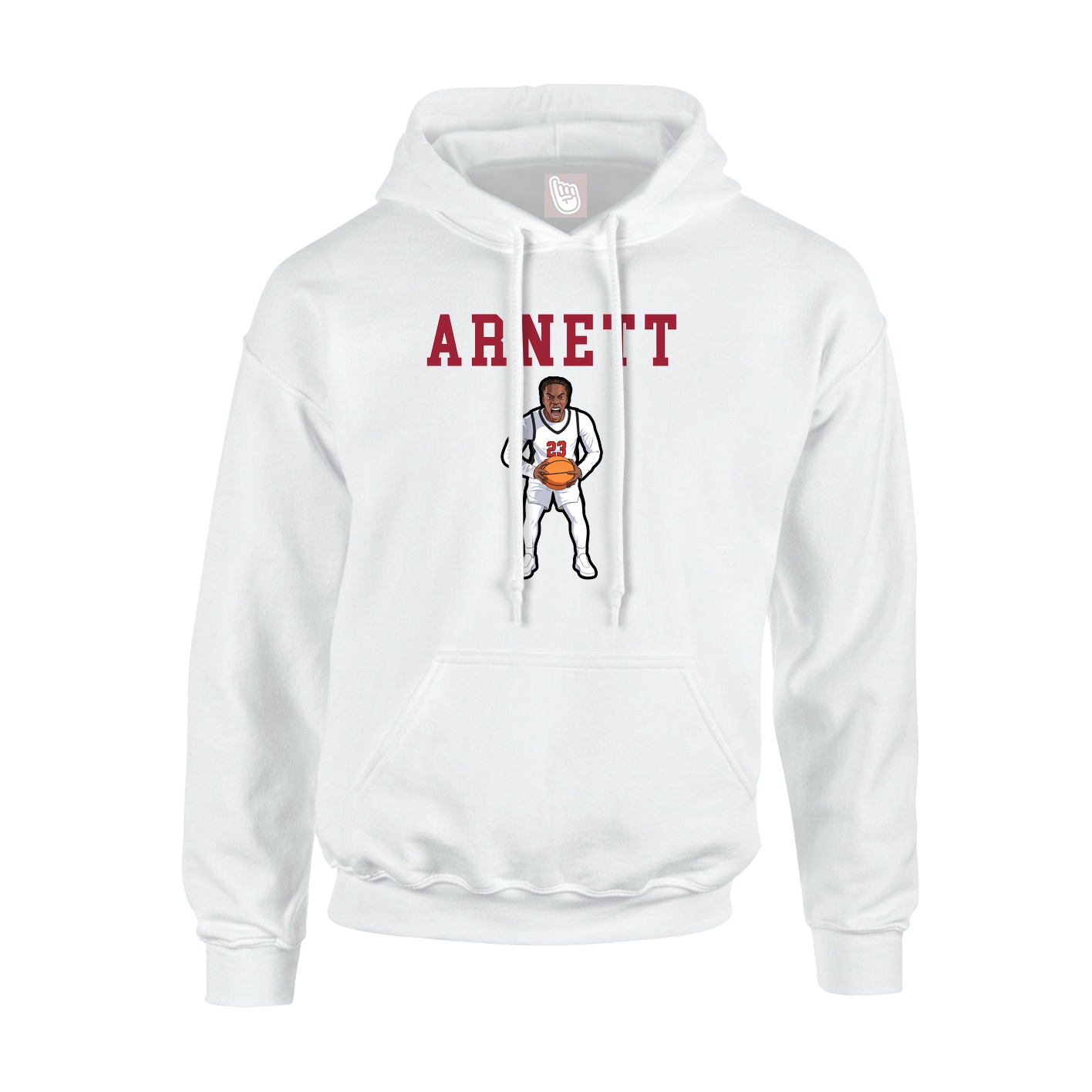 Youth Hoodie — Shirsey in White