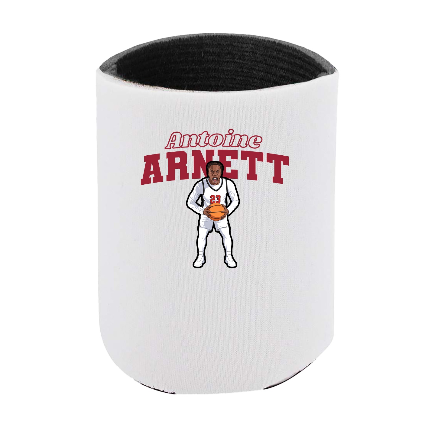 Can Holder — Name Arch in White