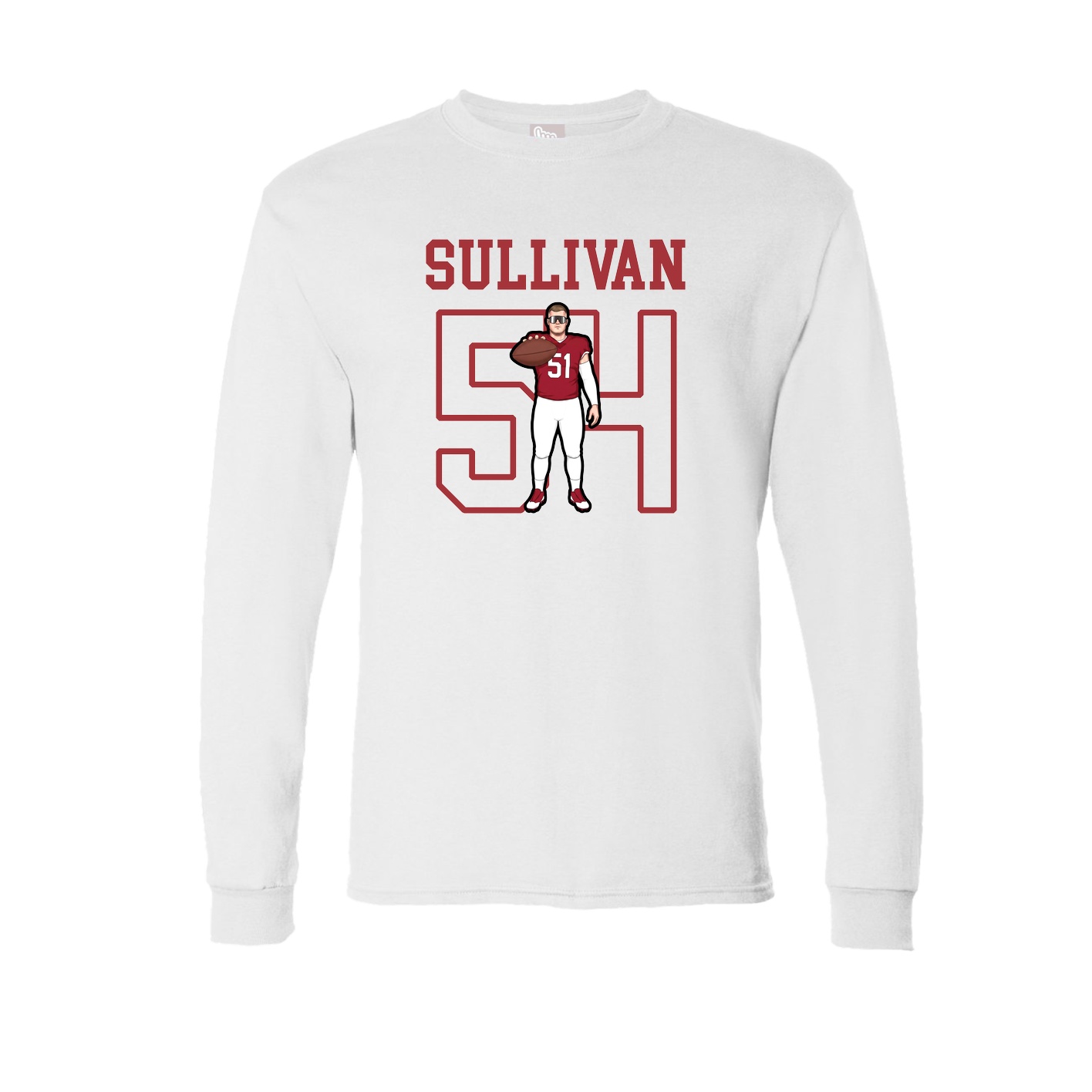 Long Sleeve Tee — Shirsey in White