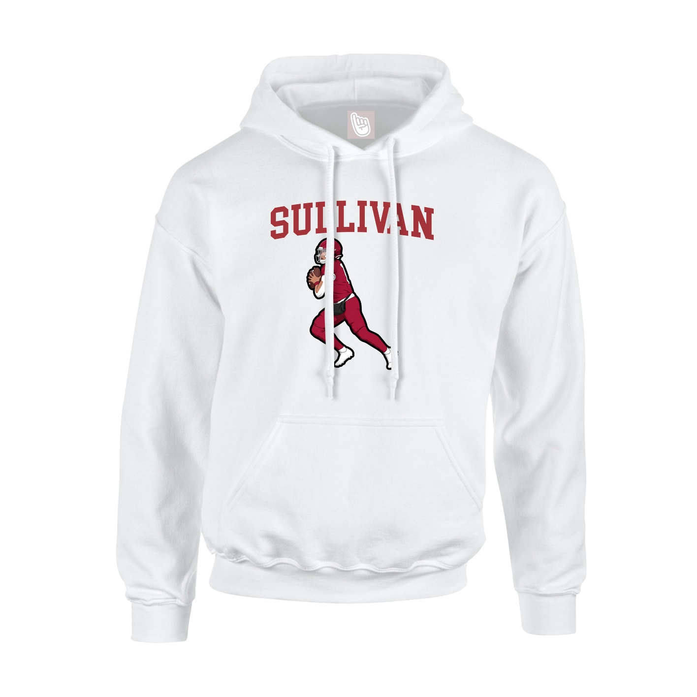 Hoodie — Shirsey in White