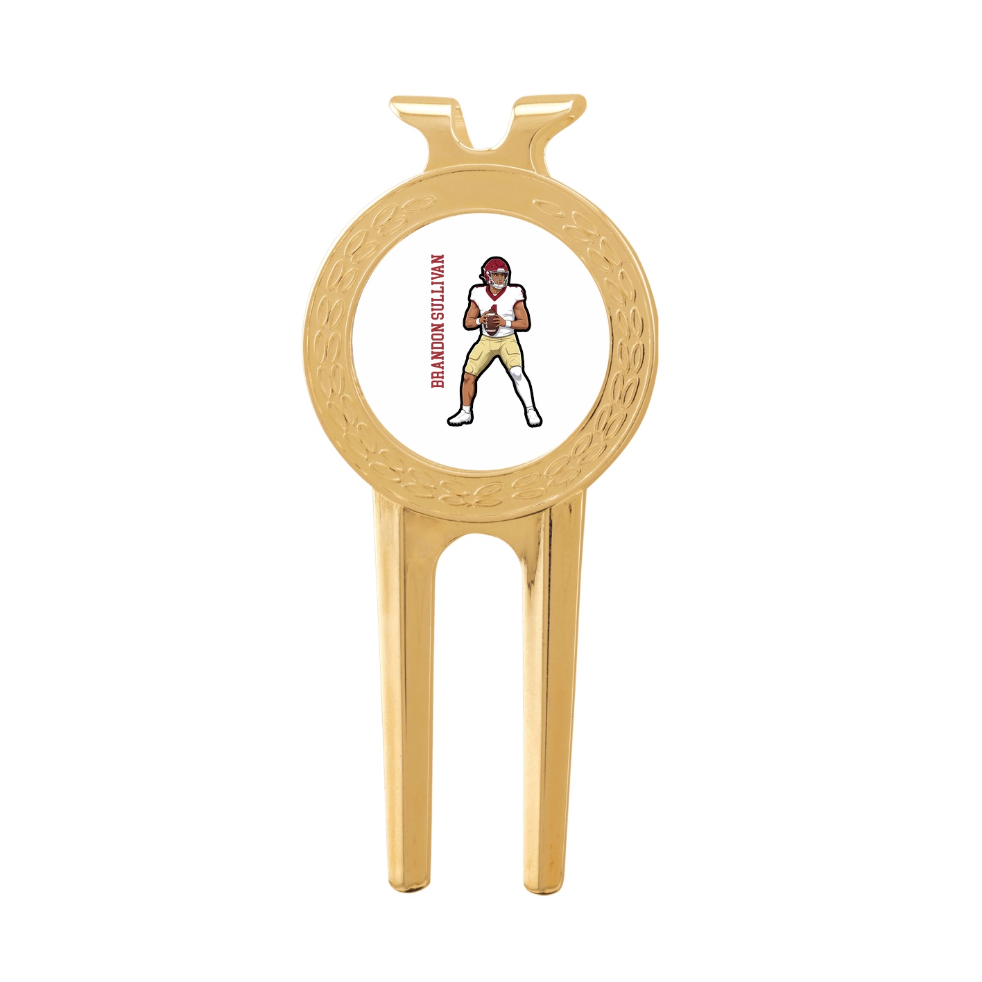 Divot Tool with Ball Marker — Name Vertical in Classic