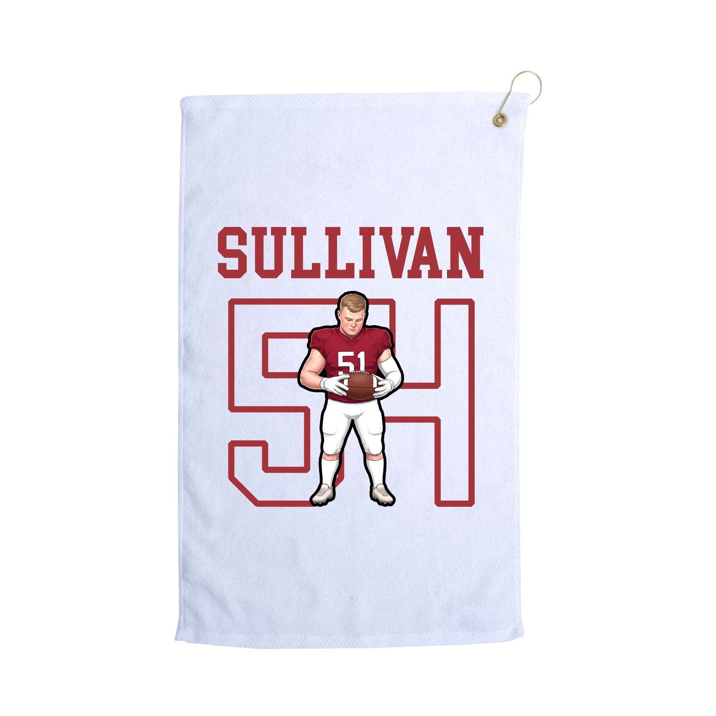 Golf Towel — Shirsey in White