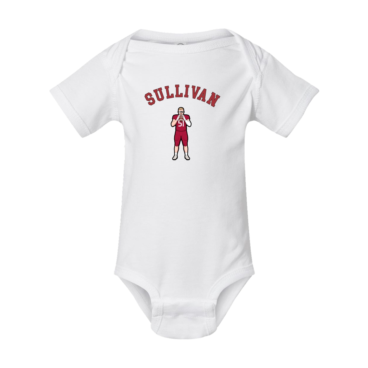 Baby Onesie — Shirsey Arch in White