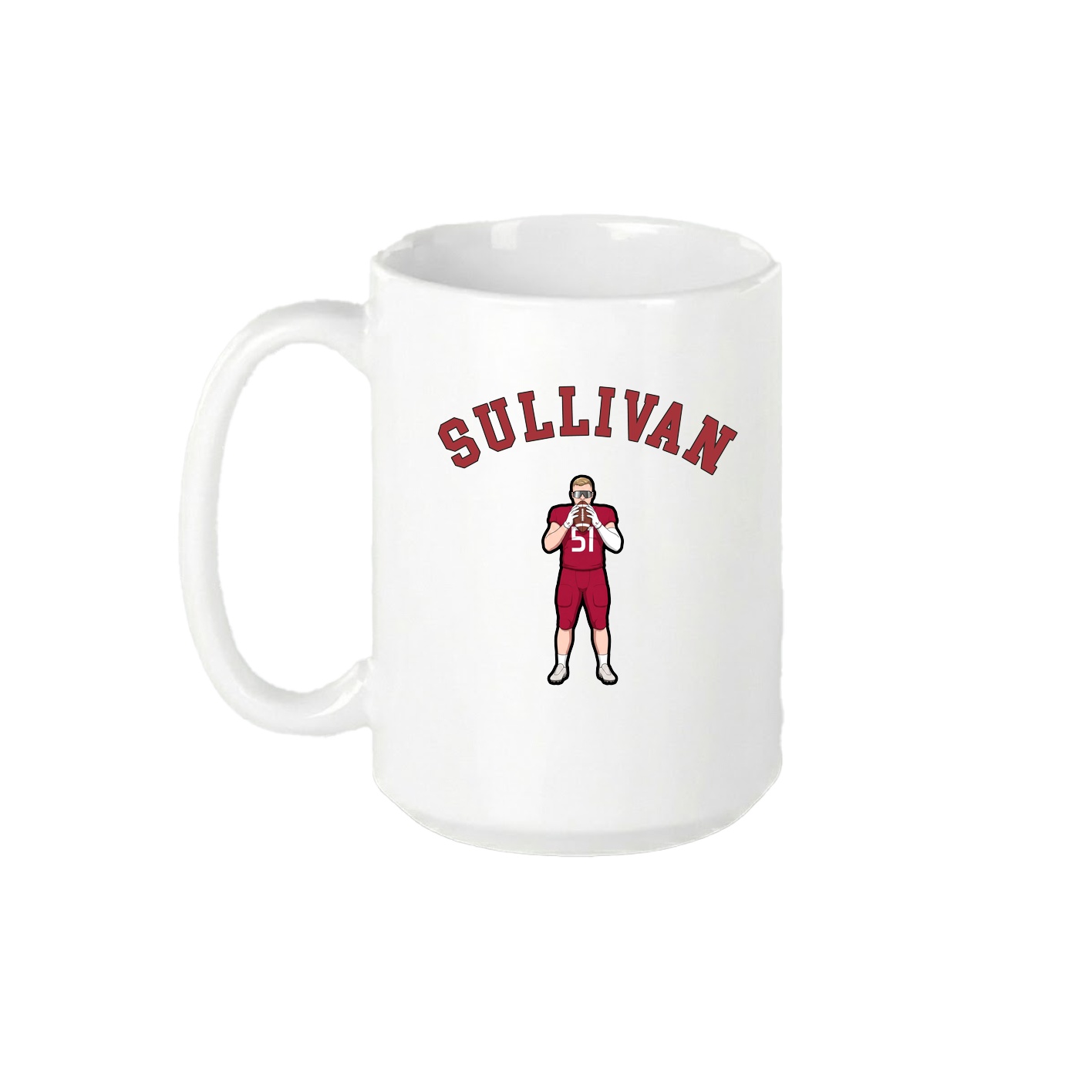 15oz Coffee Mug — Shirsey Arch in White