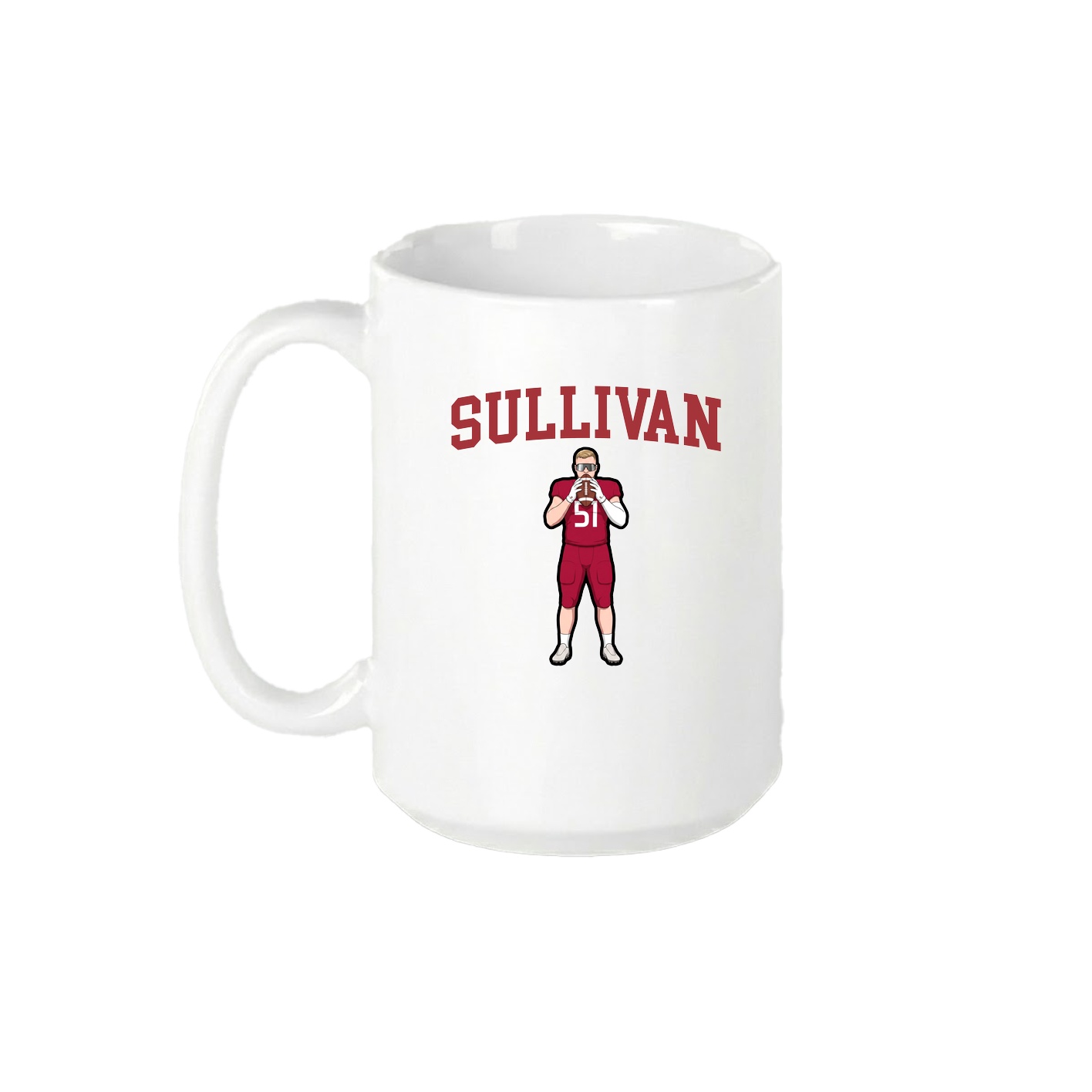 15oz Coffee Mug — Shirsey in White