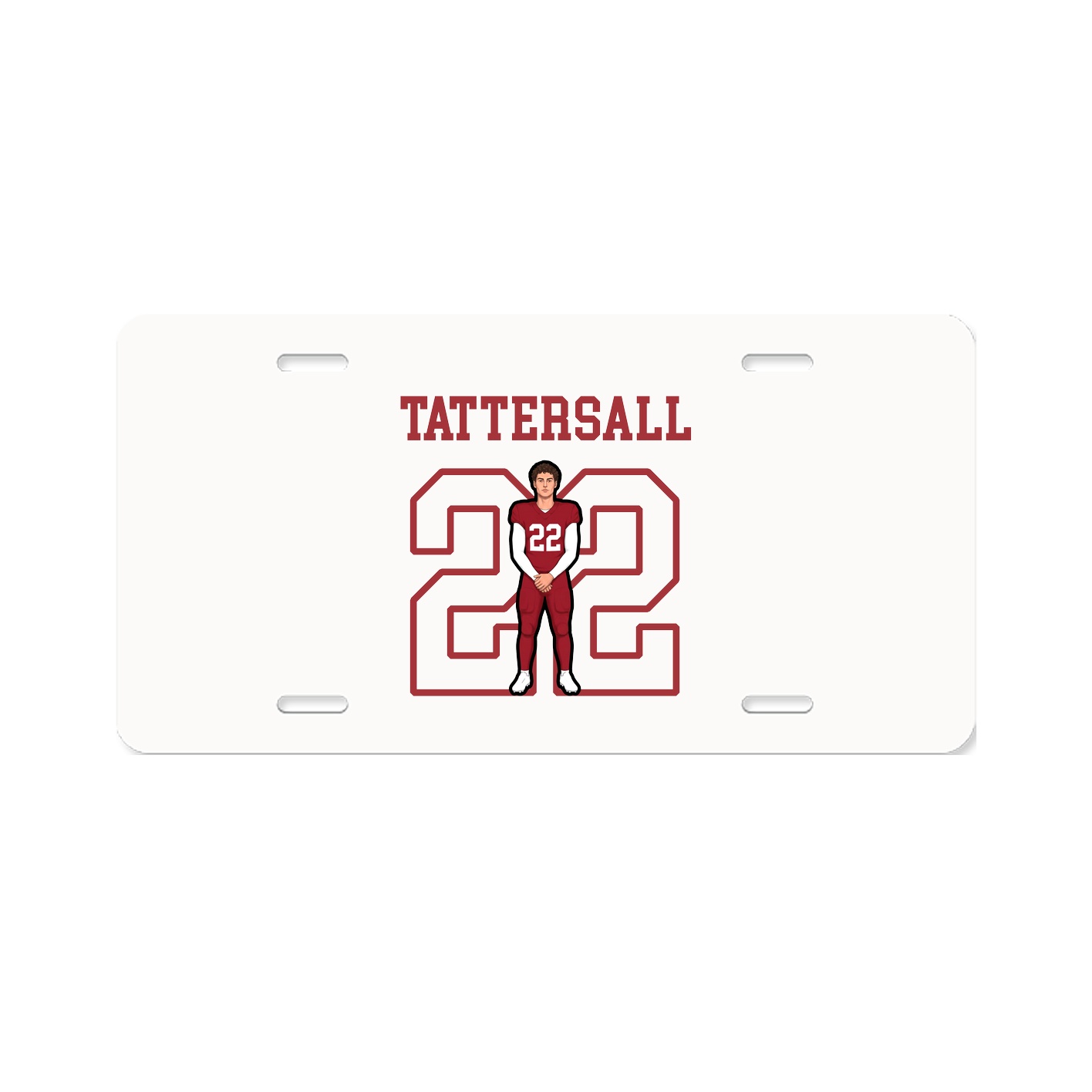 License Plate — Shirsey in Classic