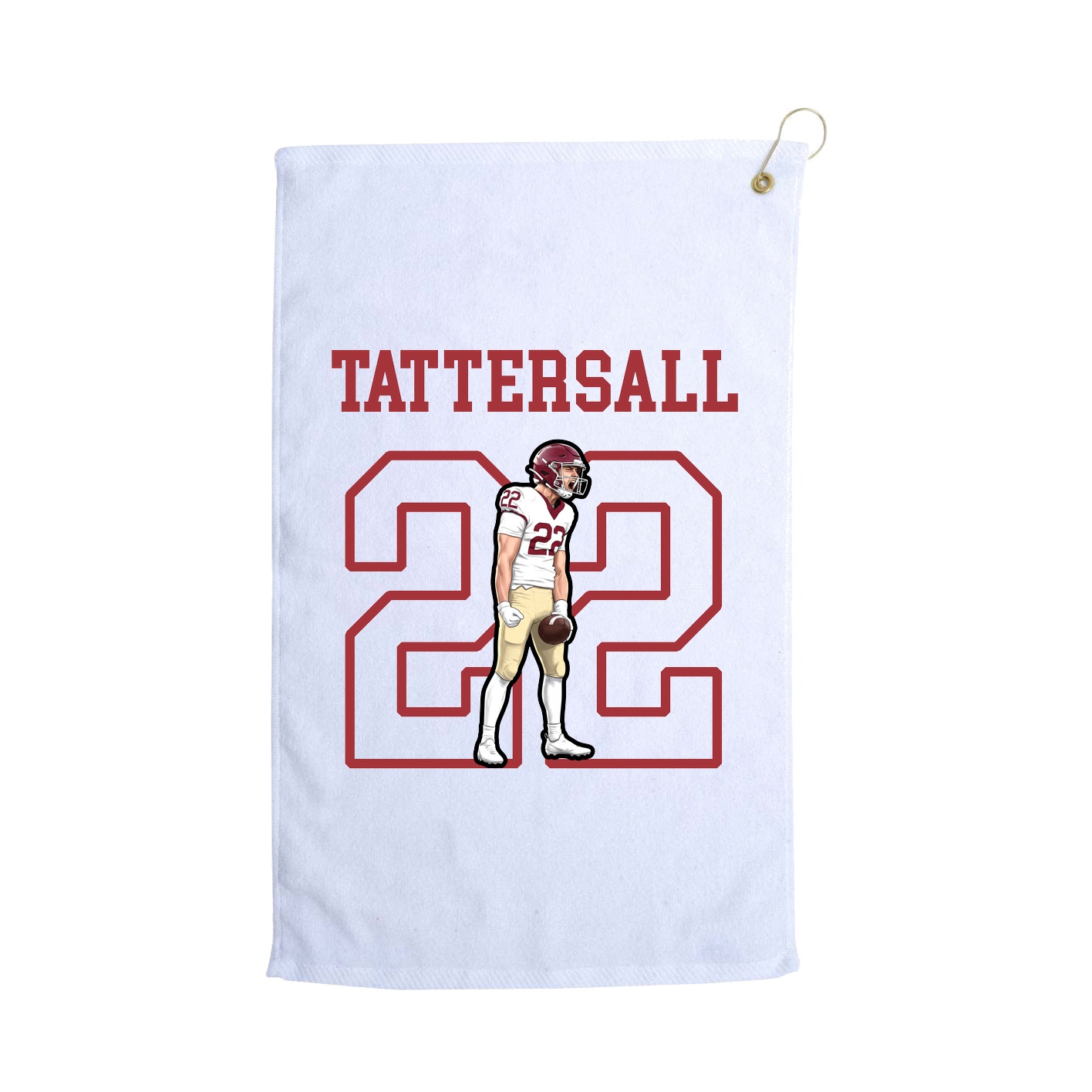 Golf Towel — Shirsey in White
