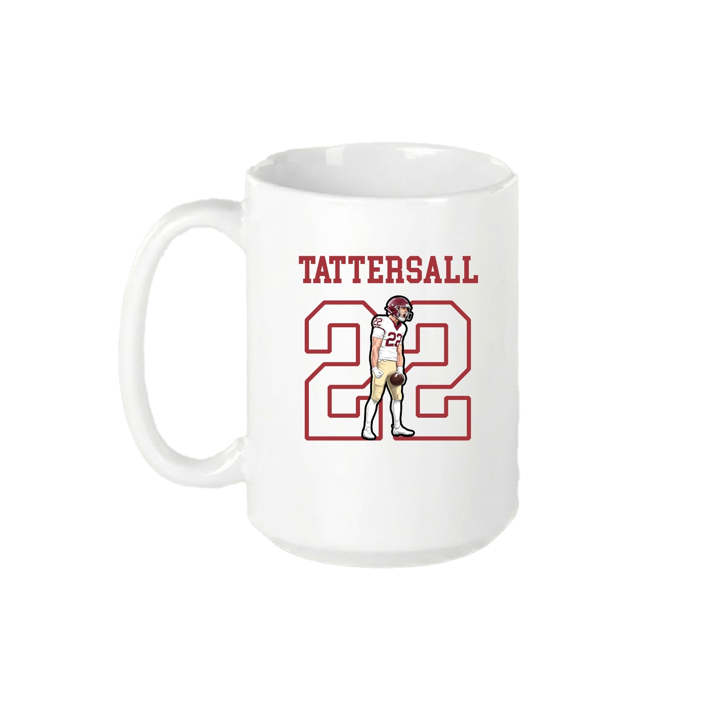 15oz Coffee Mug — Shirsey in White