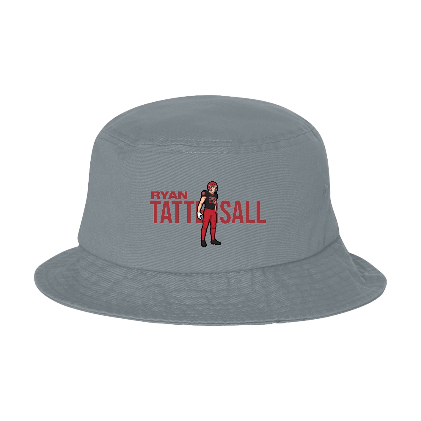 Bucket Cap — Player Name in Grey