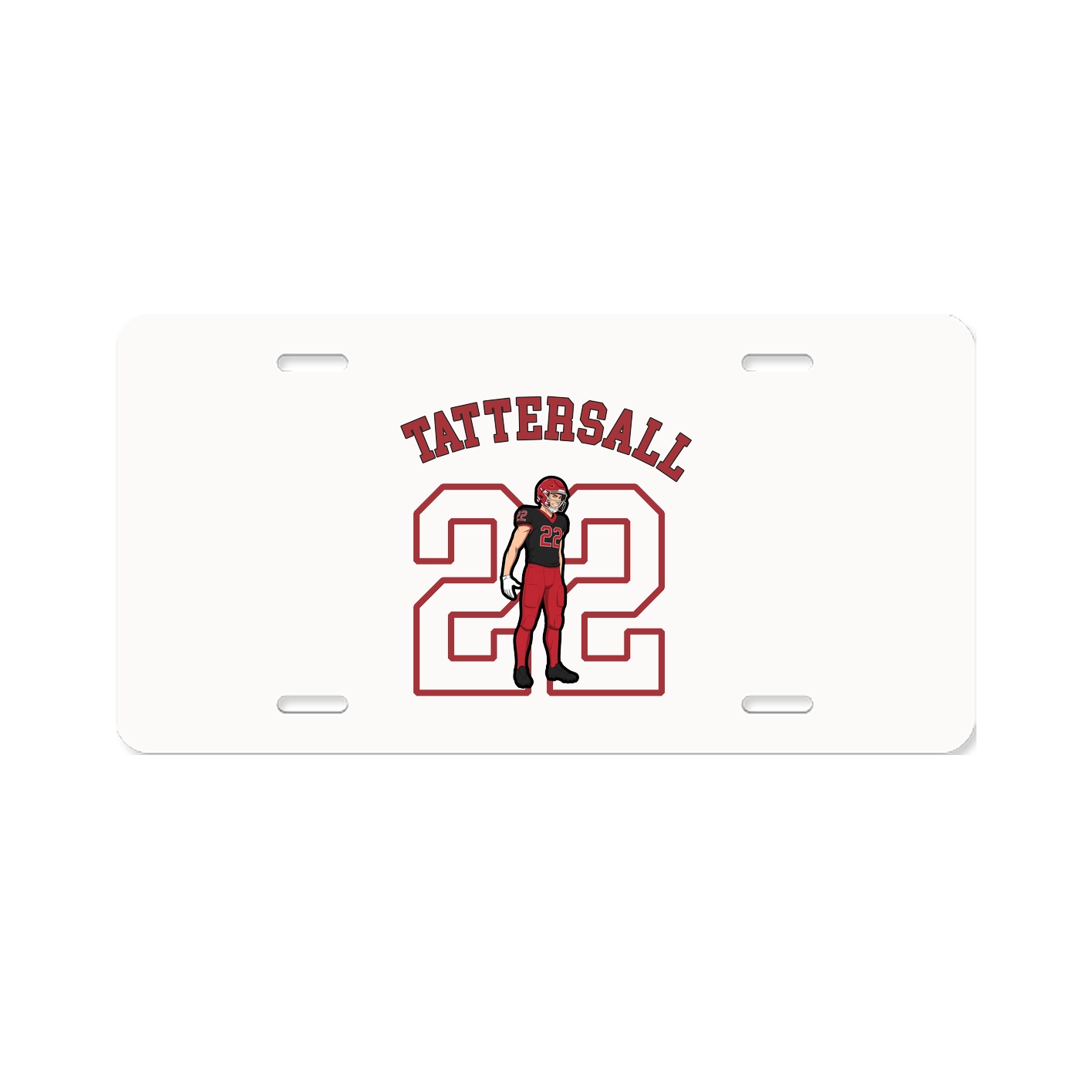 License Plate — Shirsey Arch in Classic