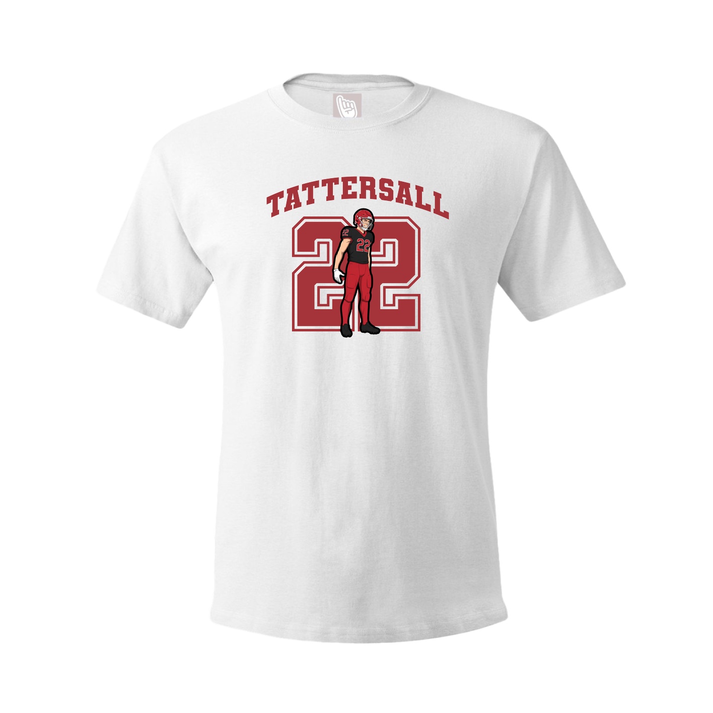 Tee — Number in White
