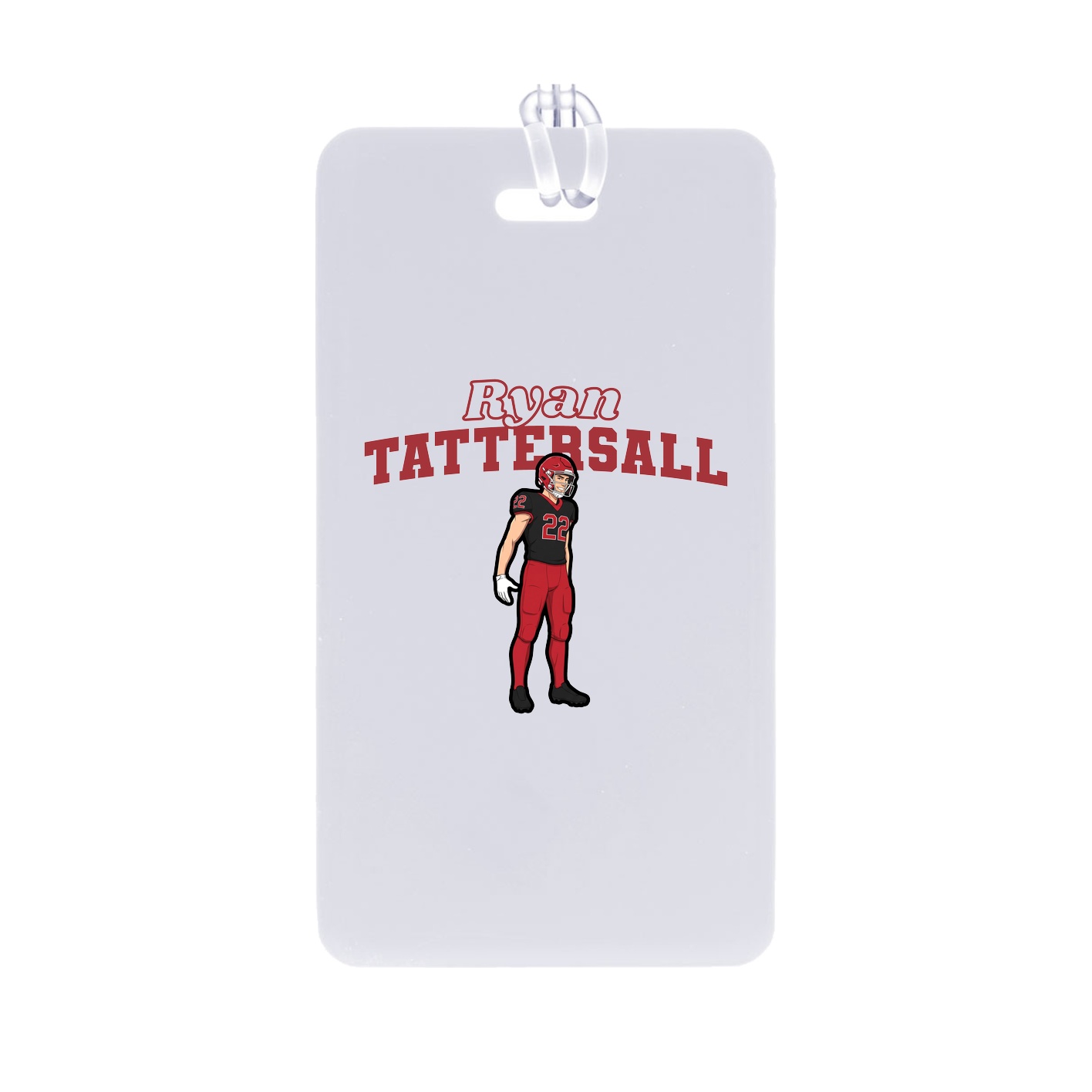 Bag Tag — Name Arch in Classic