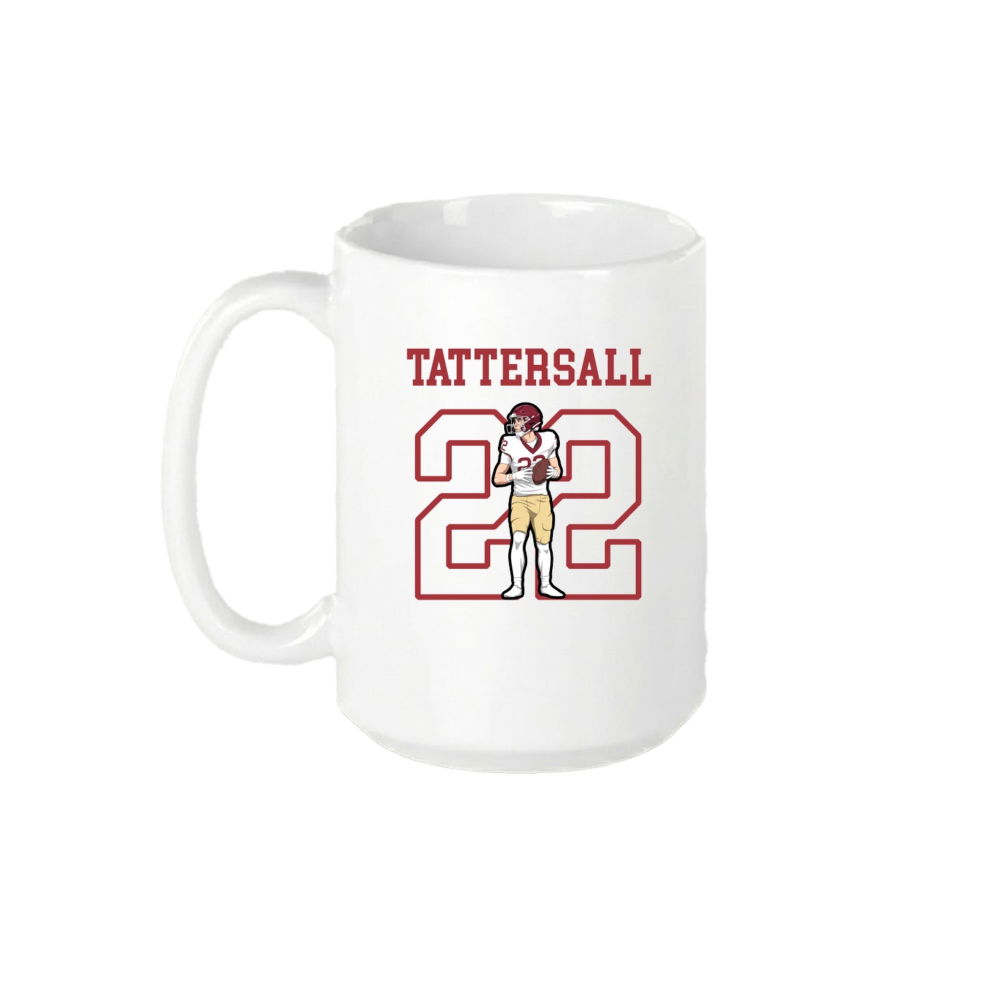 15oz Coffee Mug — Shirsey in White