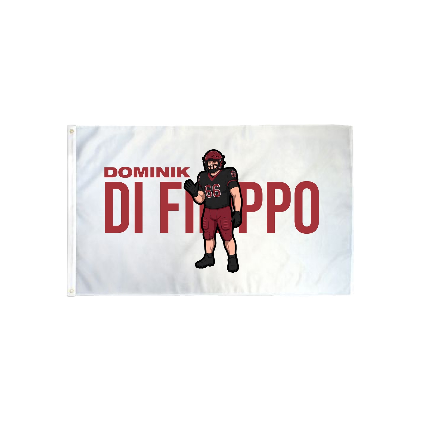 3x5 Flag — Player Name in Classic