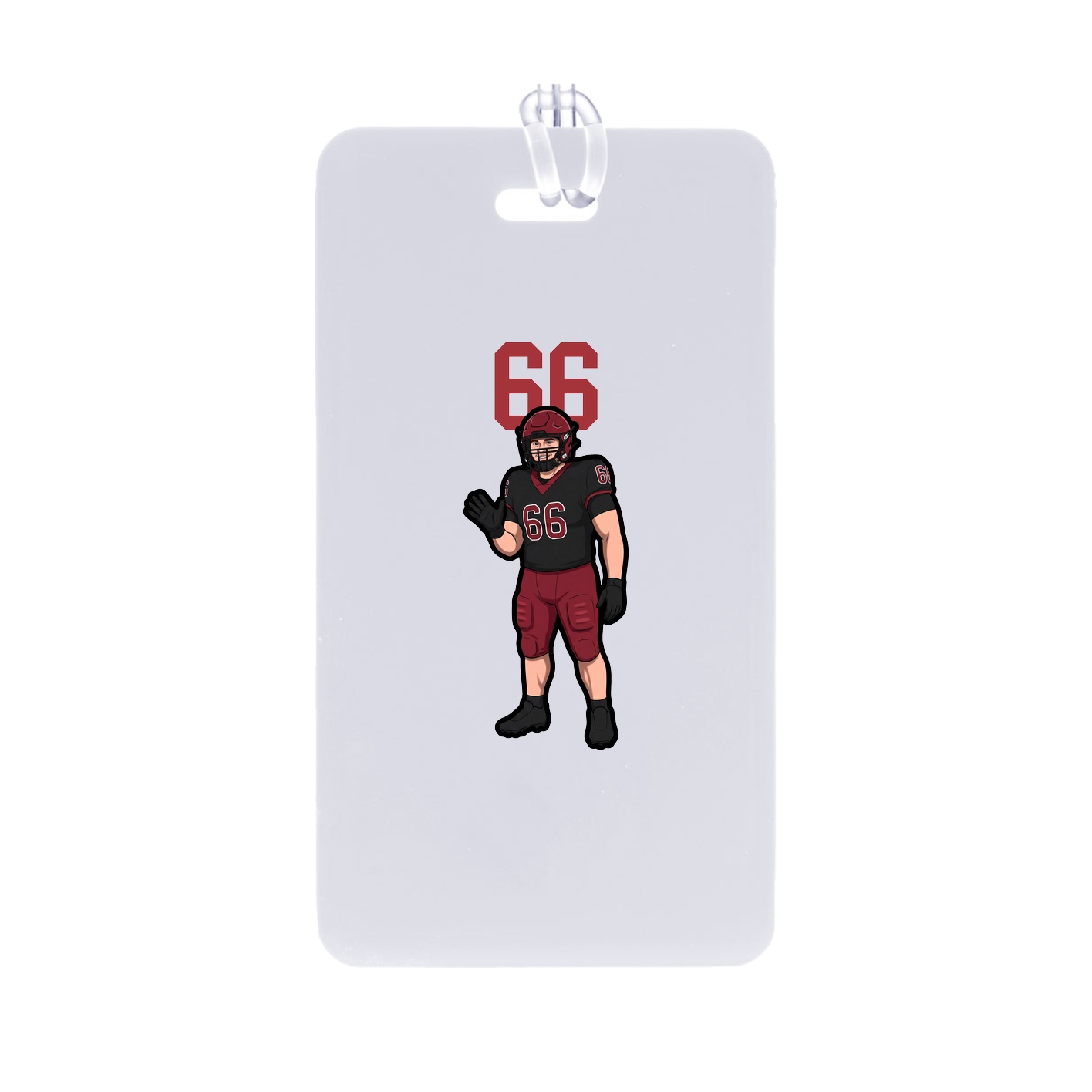 Bag Tag — Number Top in Classic