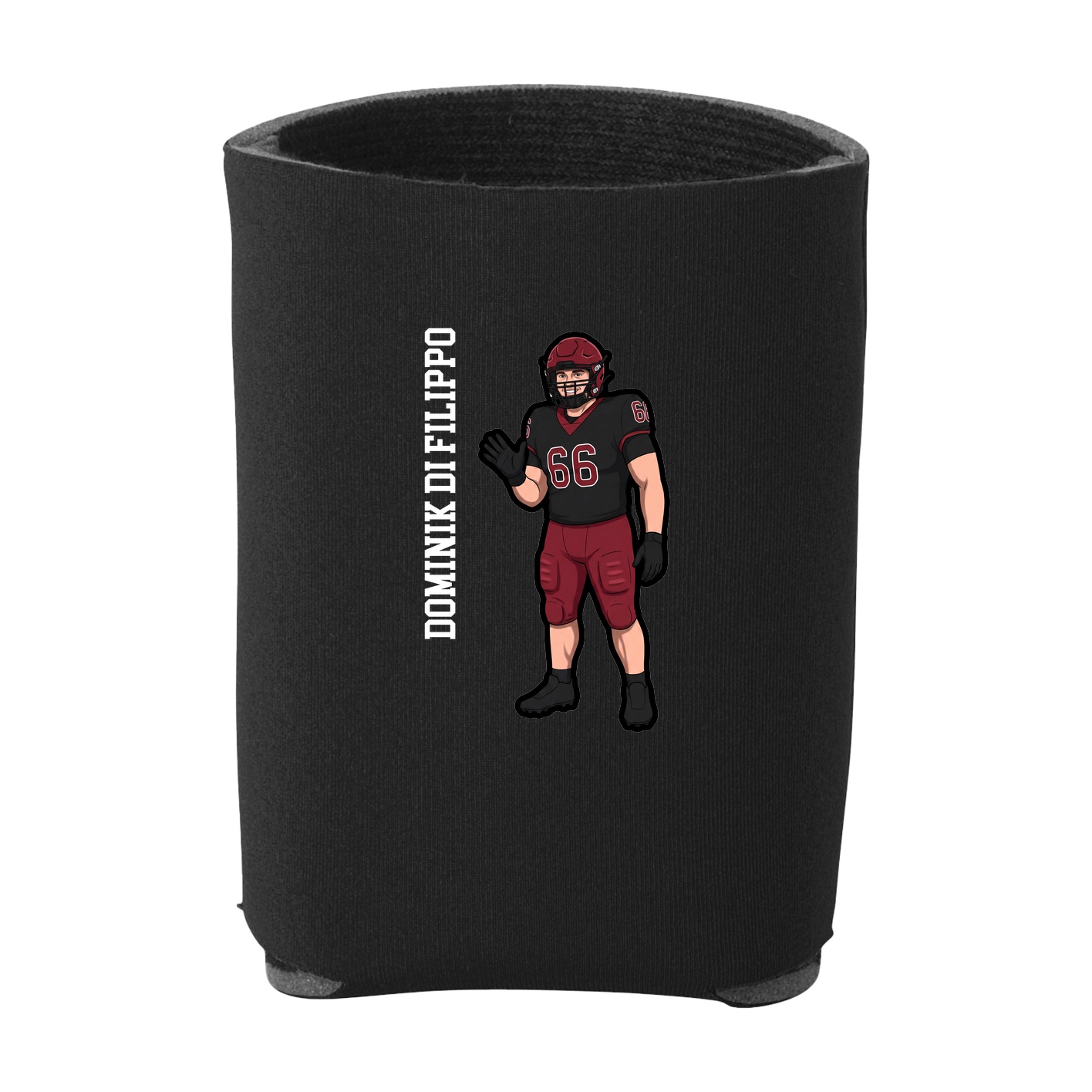 Can Holder — Name Vertical in Black